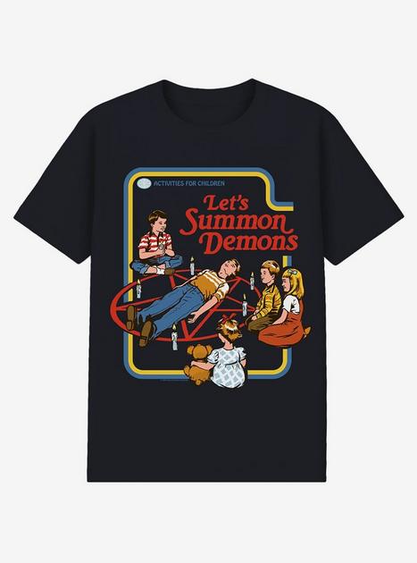 Steven Rhodes Let's Summon Demons Black T-Shirt | Hot Topic