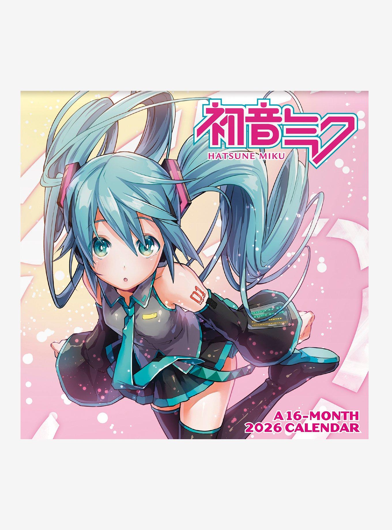 Hatsune Miku September 2025 - December 2026 Mini Calendar, , hi-res
