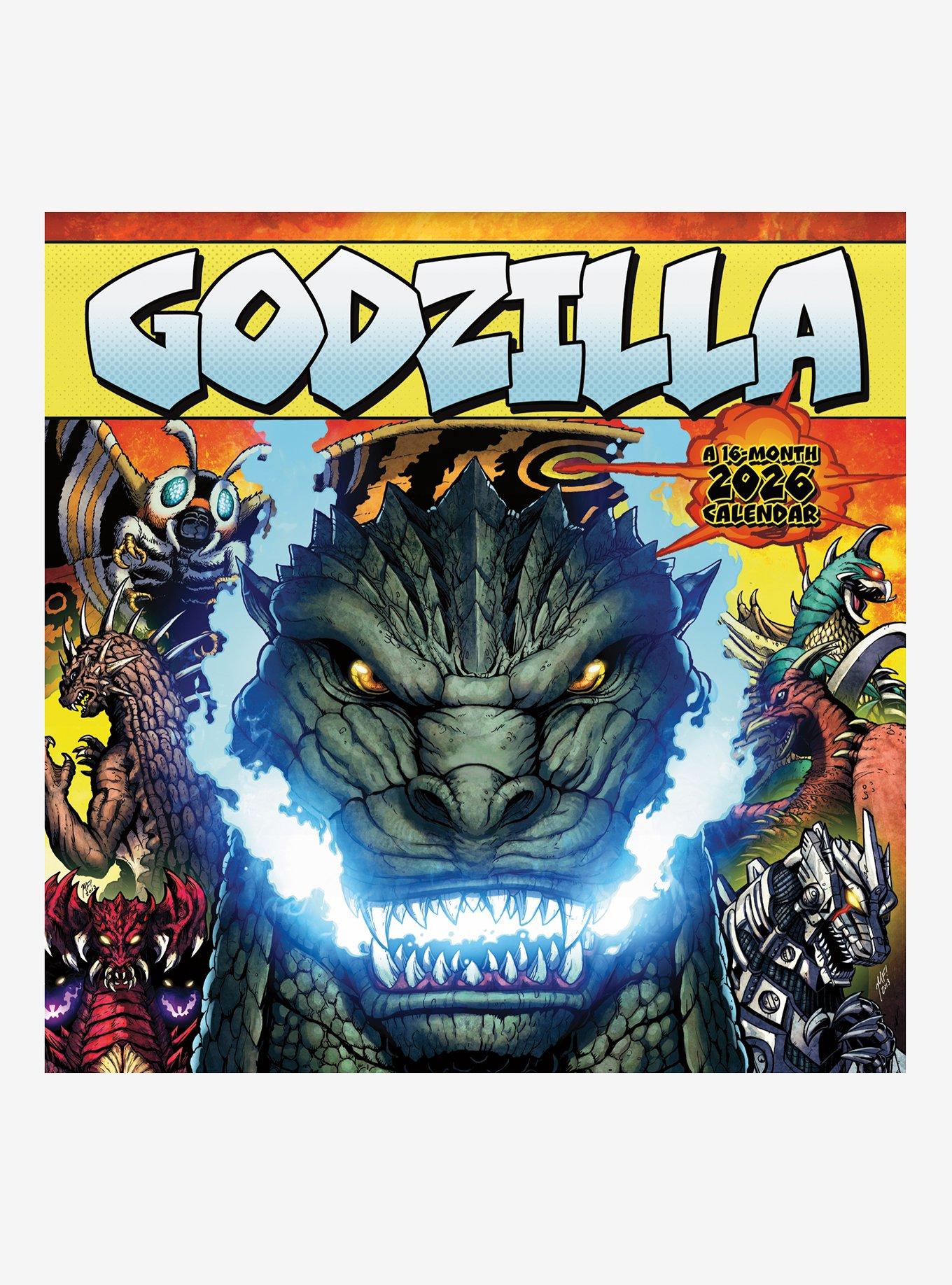 Godzilla September 2025 - December 2026 Calendar, , hi-res