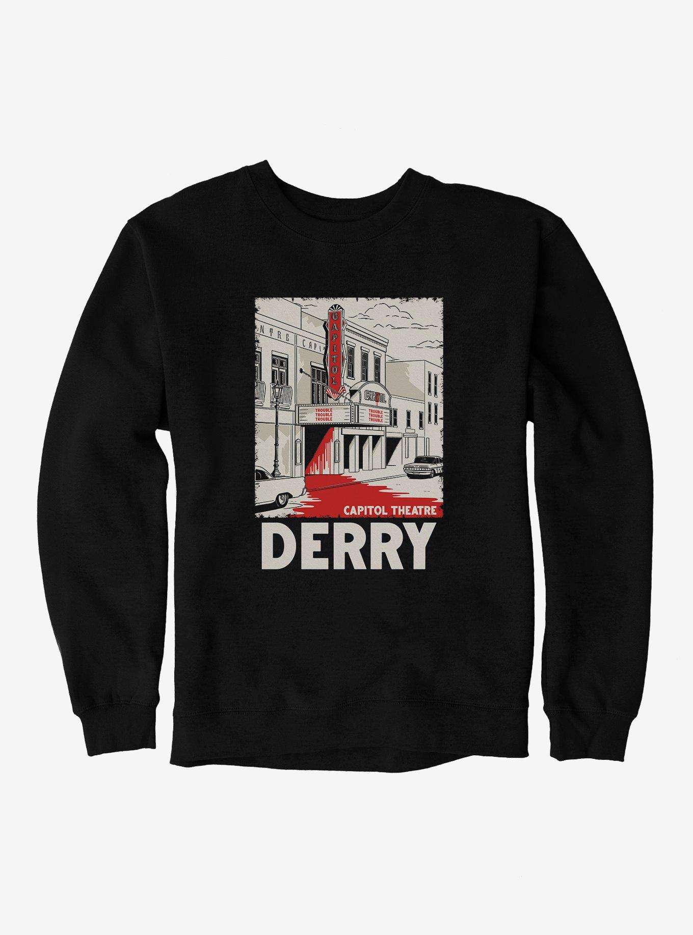 IT Welcome To Derry Capitol Theatre Derry Sweatshirt, , hi-res