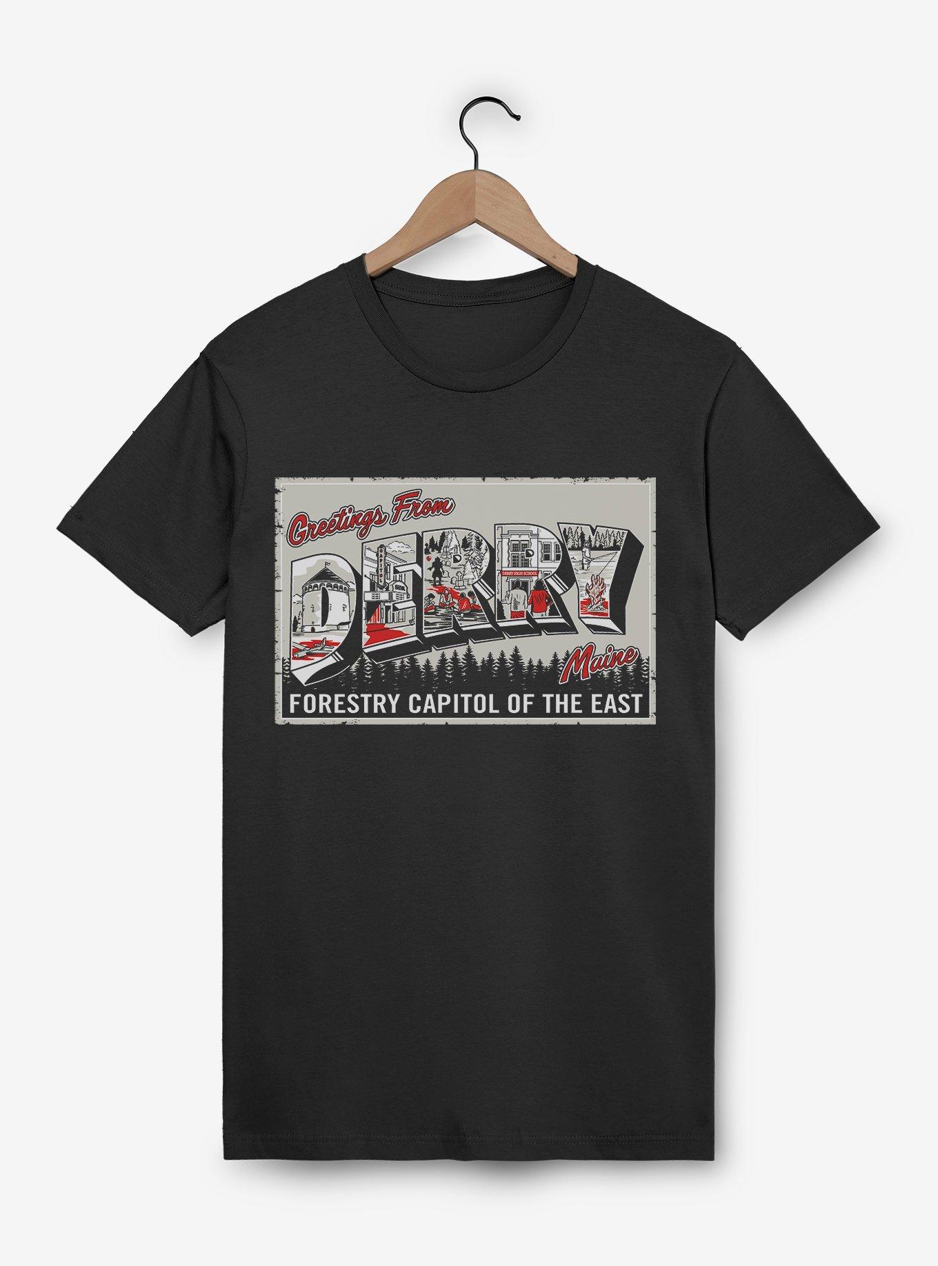 IT Welcome To Derry Greetings Form Derry Maine T-Shirt, , hi-res
