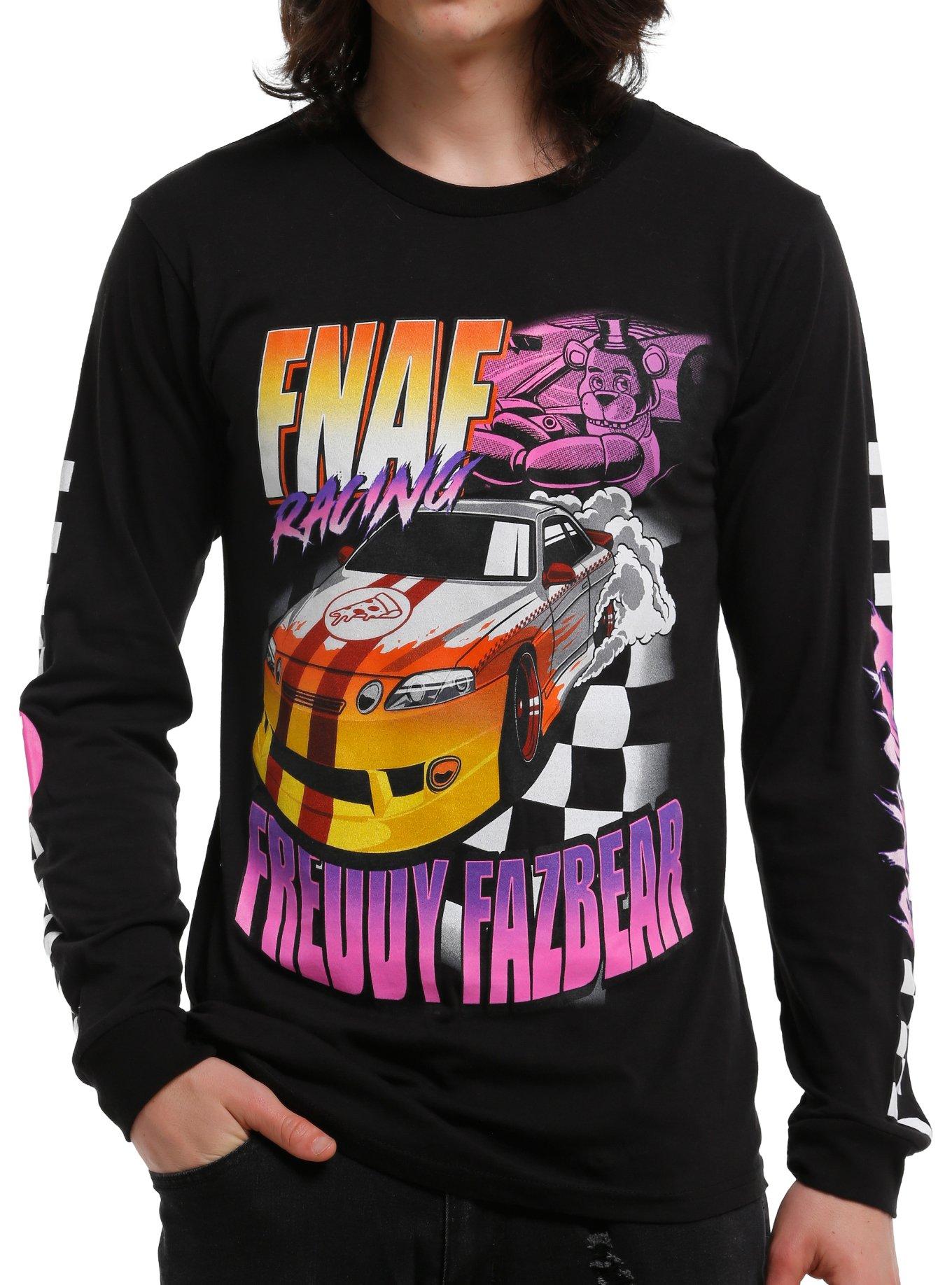 Five Nights At Freddy's Freddy Fazbear Racing Long-Sleeve T-Shirt, , hi-res