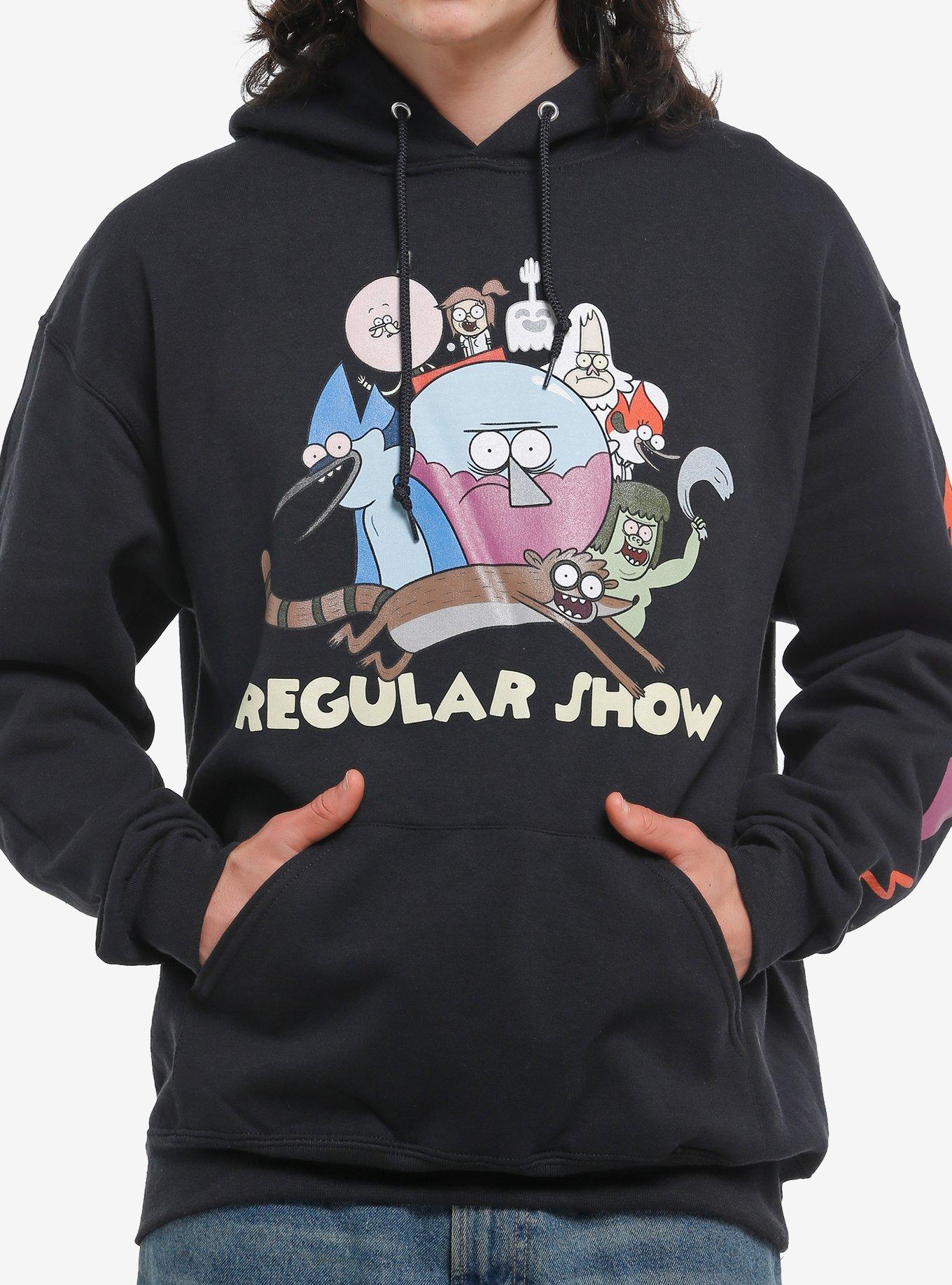 Regular Show Characters Hoodie, , hi-res