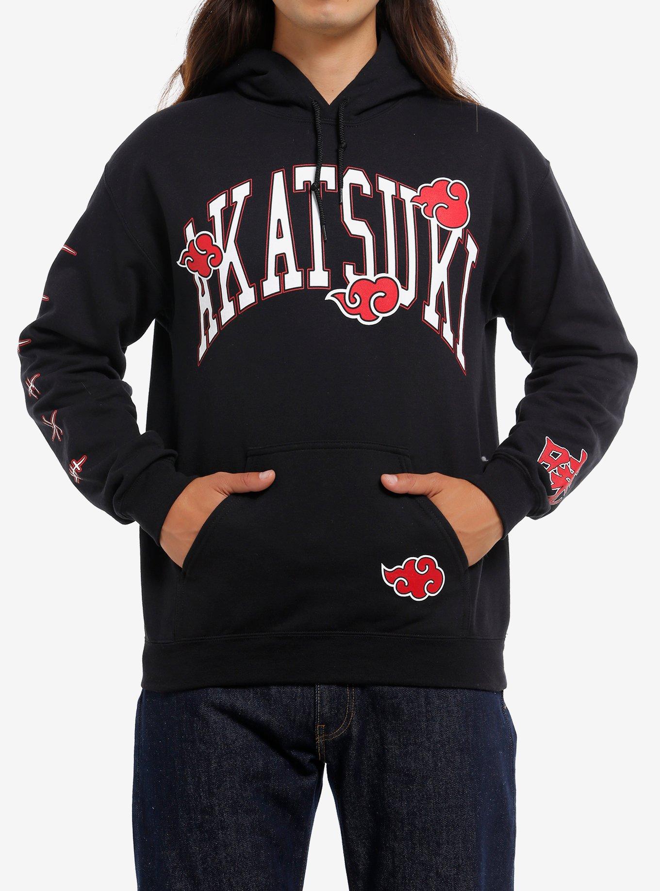 Naruto Shippuden Akatsuki Clouds Hoodie, , hi-res