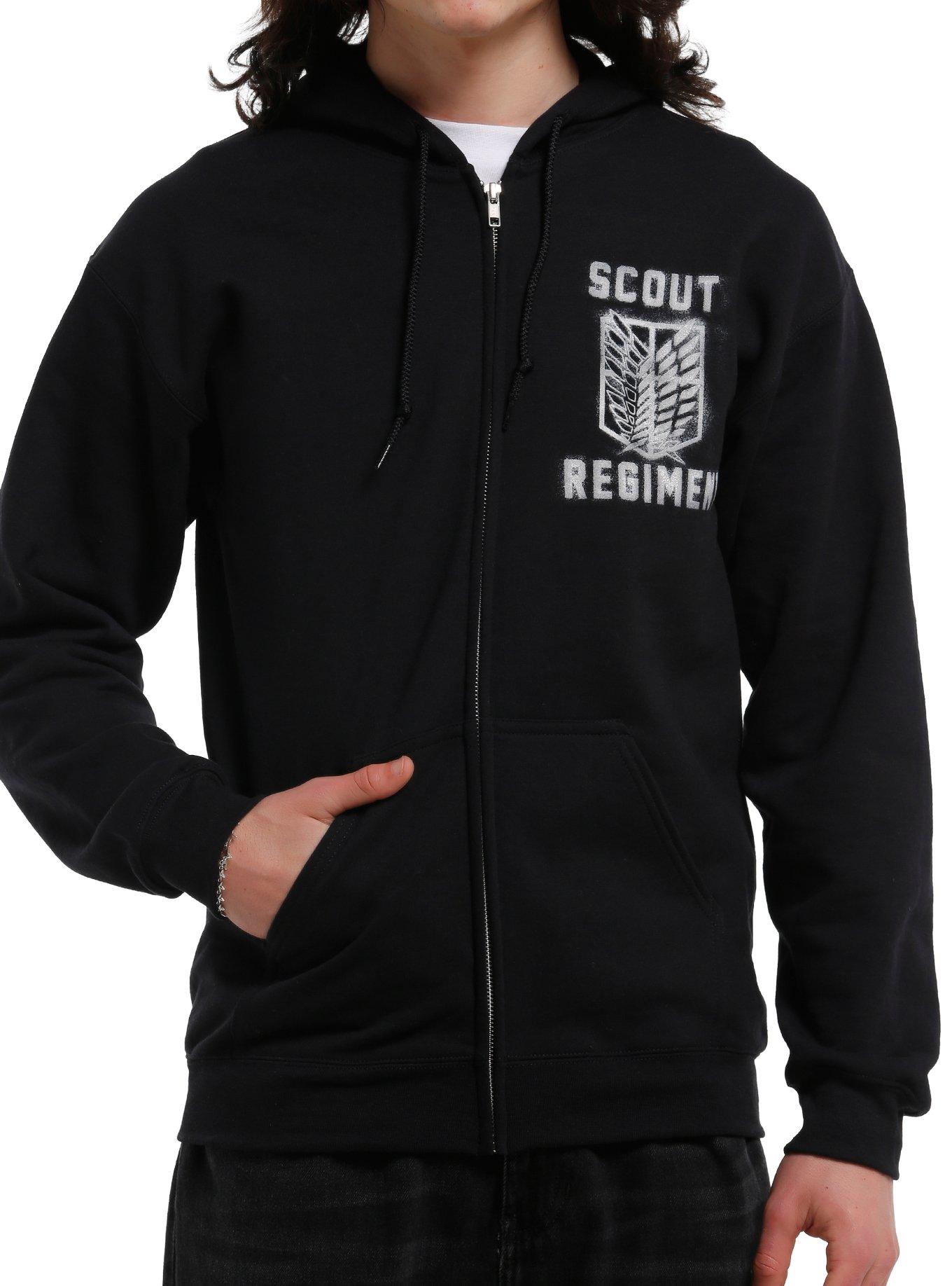 Attack On Titan Scout Regiment Hoodie, , hi-res