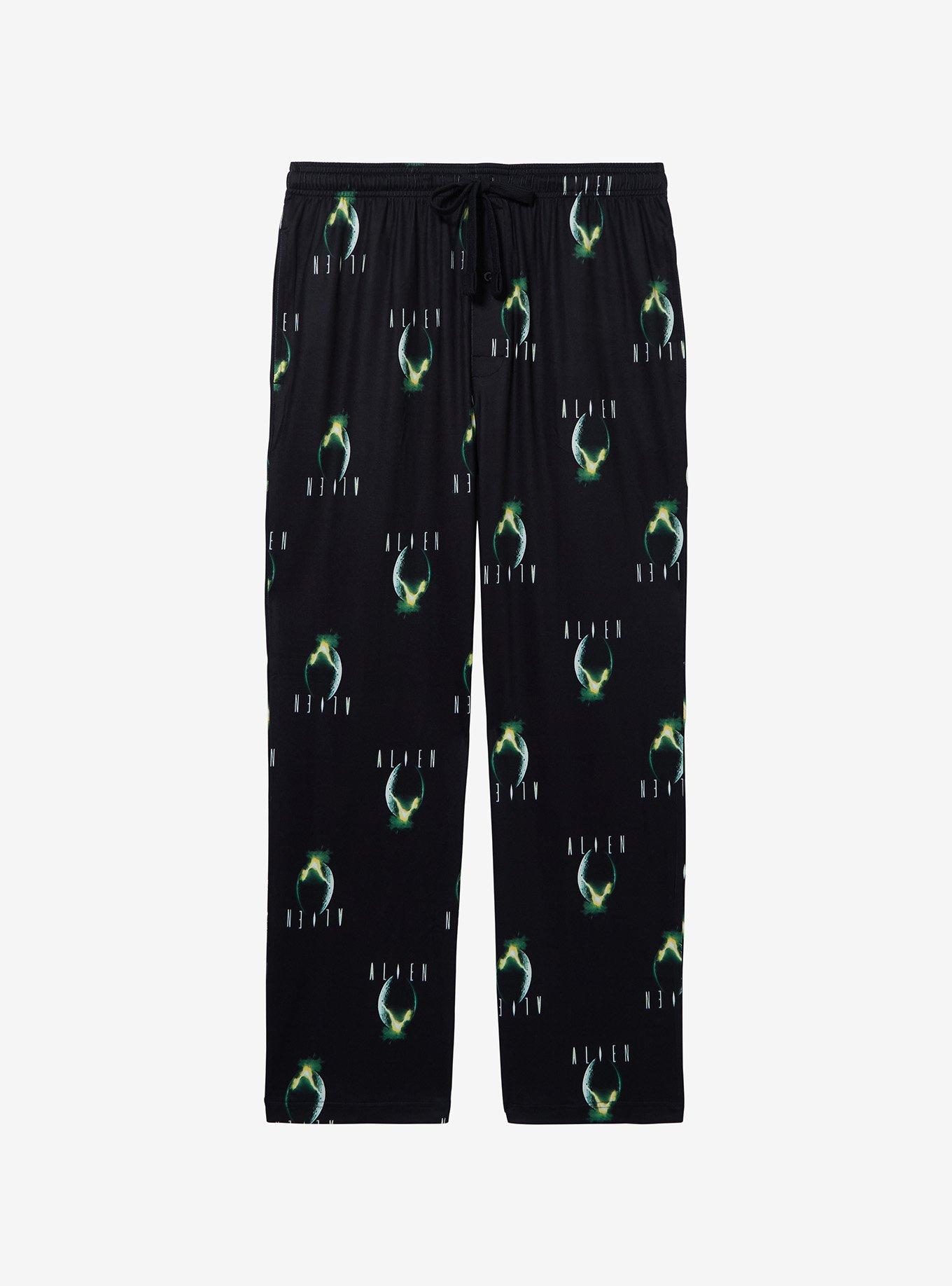 Alien Icon Allover Print Sleep Pants — BoxLunch Exclusive, , hi-res