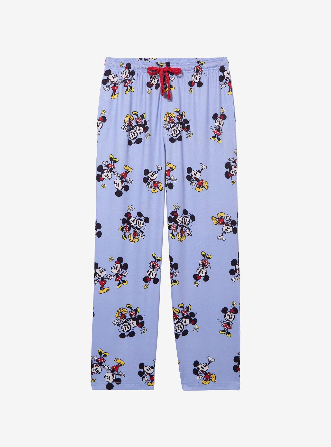 Disney Mickey & Minnie Allover Print Sleep Pants — BoxLunch Exclusive, , hi-res