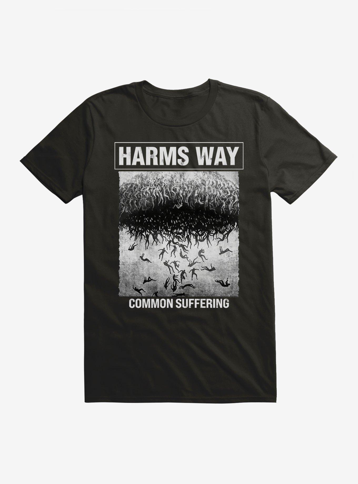 Harms Way Common Suffering T-Shirt, BLACK, hi-res