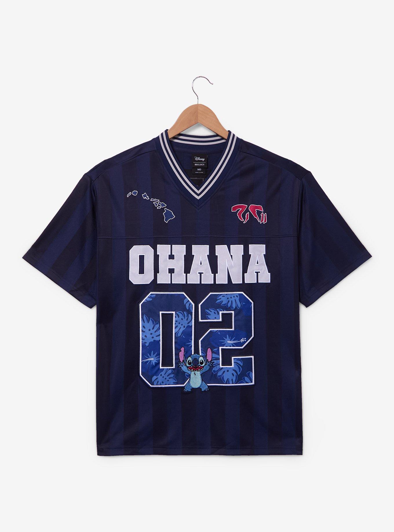 Disney Lilo & Stitch Ohana Football Jersey - BoxLunch Exclusive, , hi-res