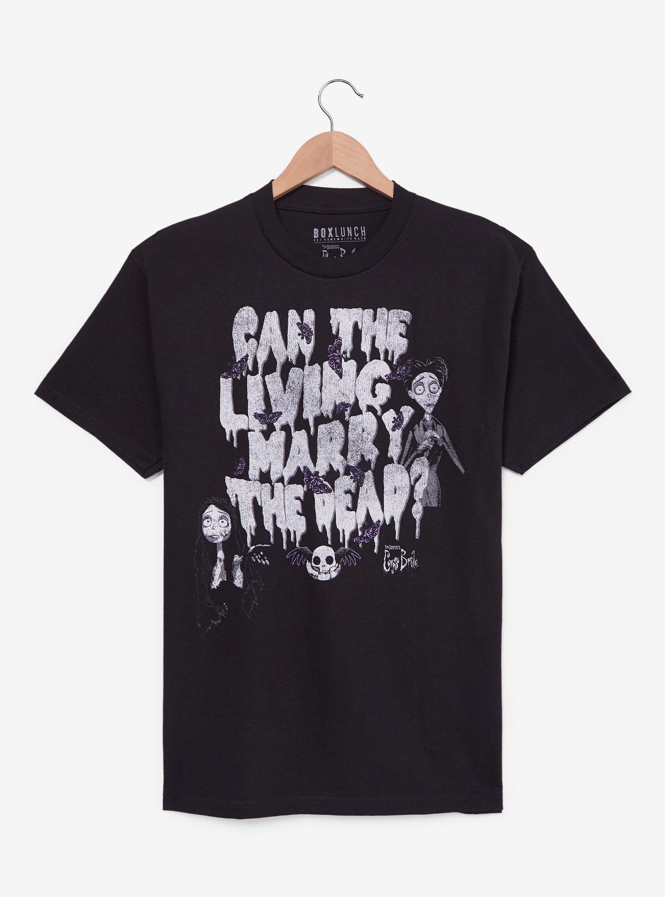 Corpse Bride Tonal Quote T-Shirt - BoxLunch Exclusive, , hi-res