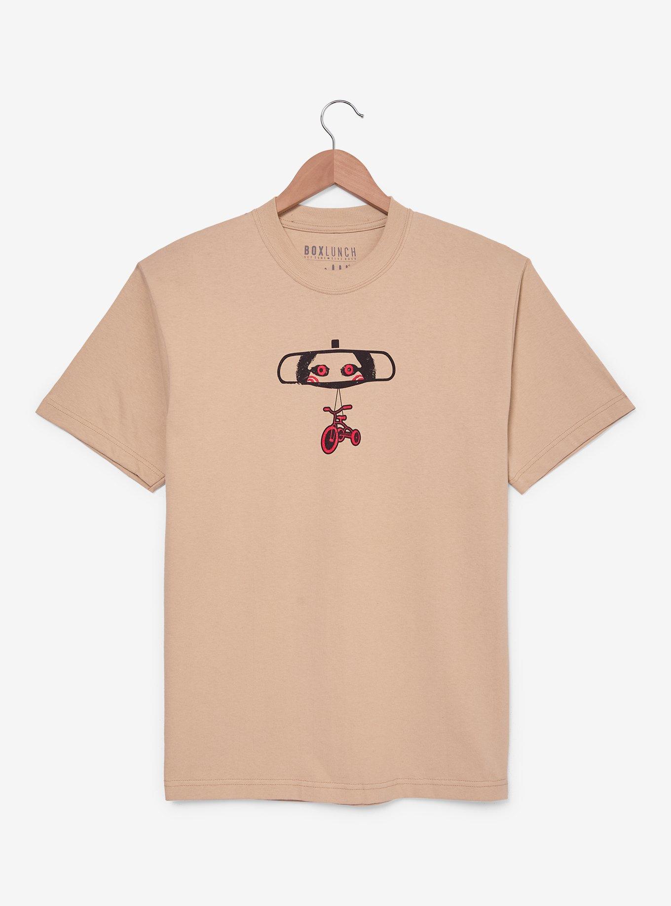 Saw Billy The Puppet Rearview Mirror T-Shirt - BoxLunch Exclusive, , hi-res