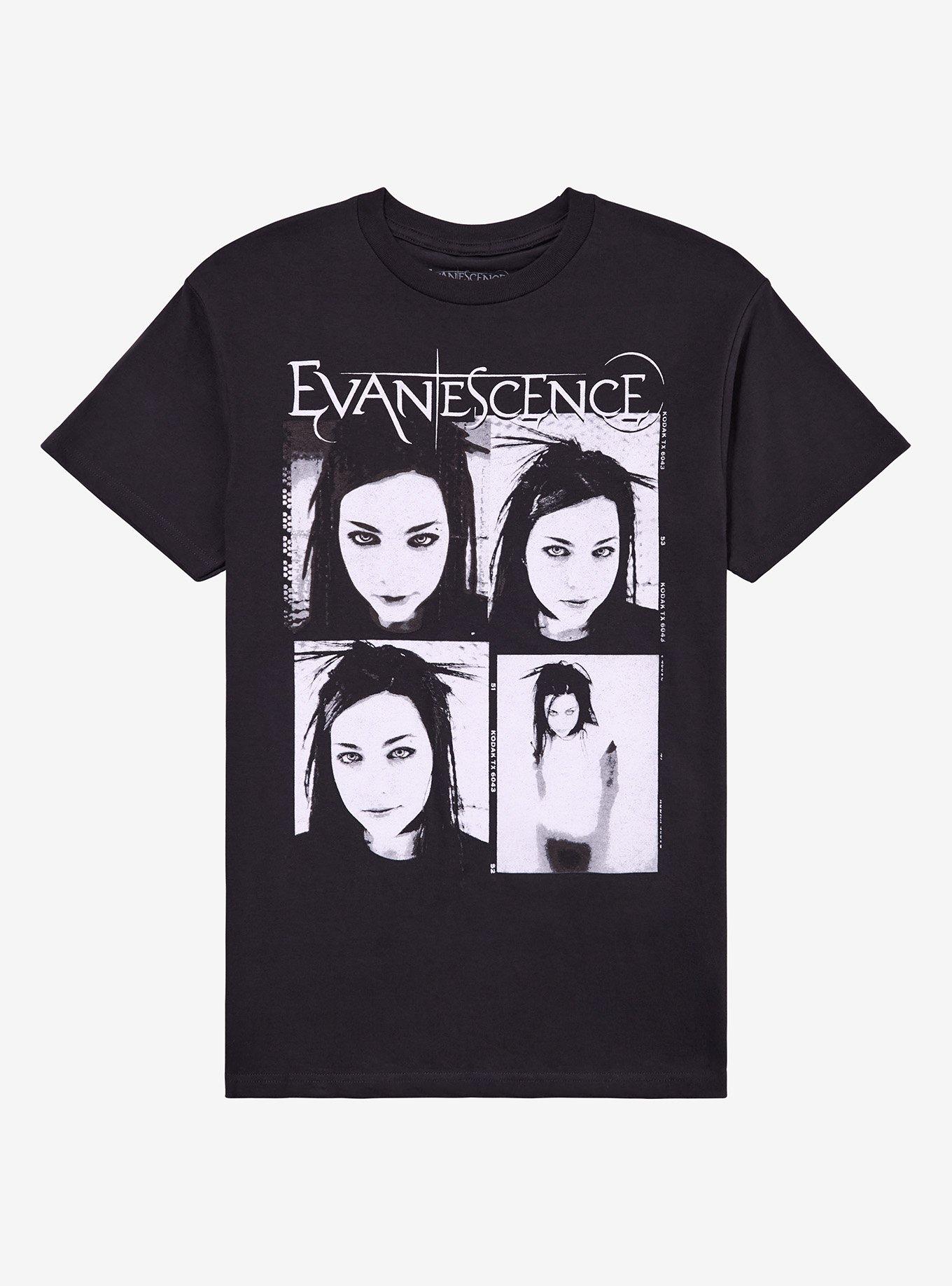 Evanescence Amy Lee Collage T-Shirt, , hi-res