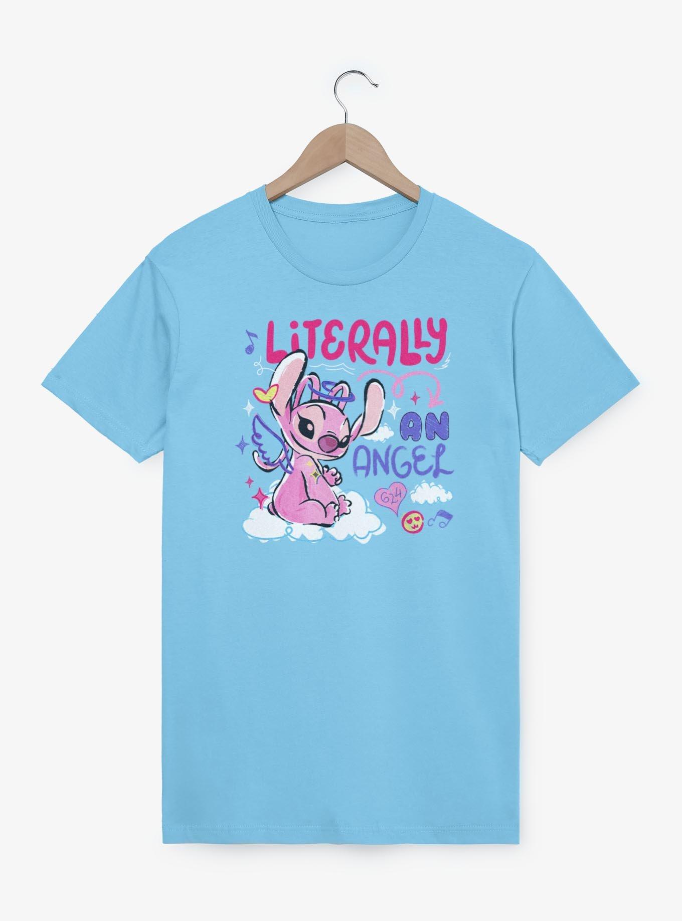 Disney Lilo & Stitch Literarlly An Angel T-Shirt, , hi-res