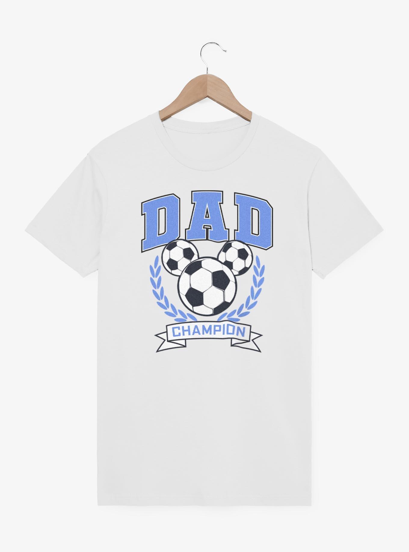 Disney Mickey Mouse Dad Soccer Champion T-Shirt, , hi-res