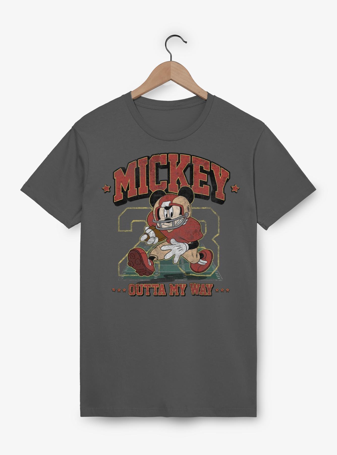 Disney Mickey Mouse Football Outta My Way T-Shirt
