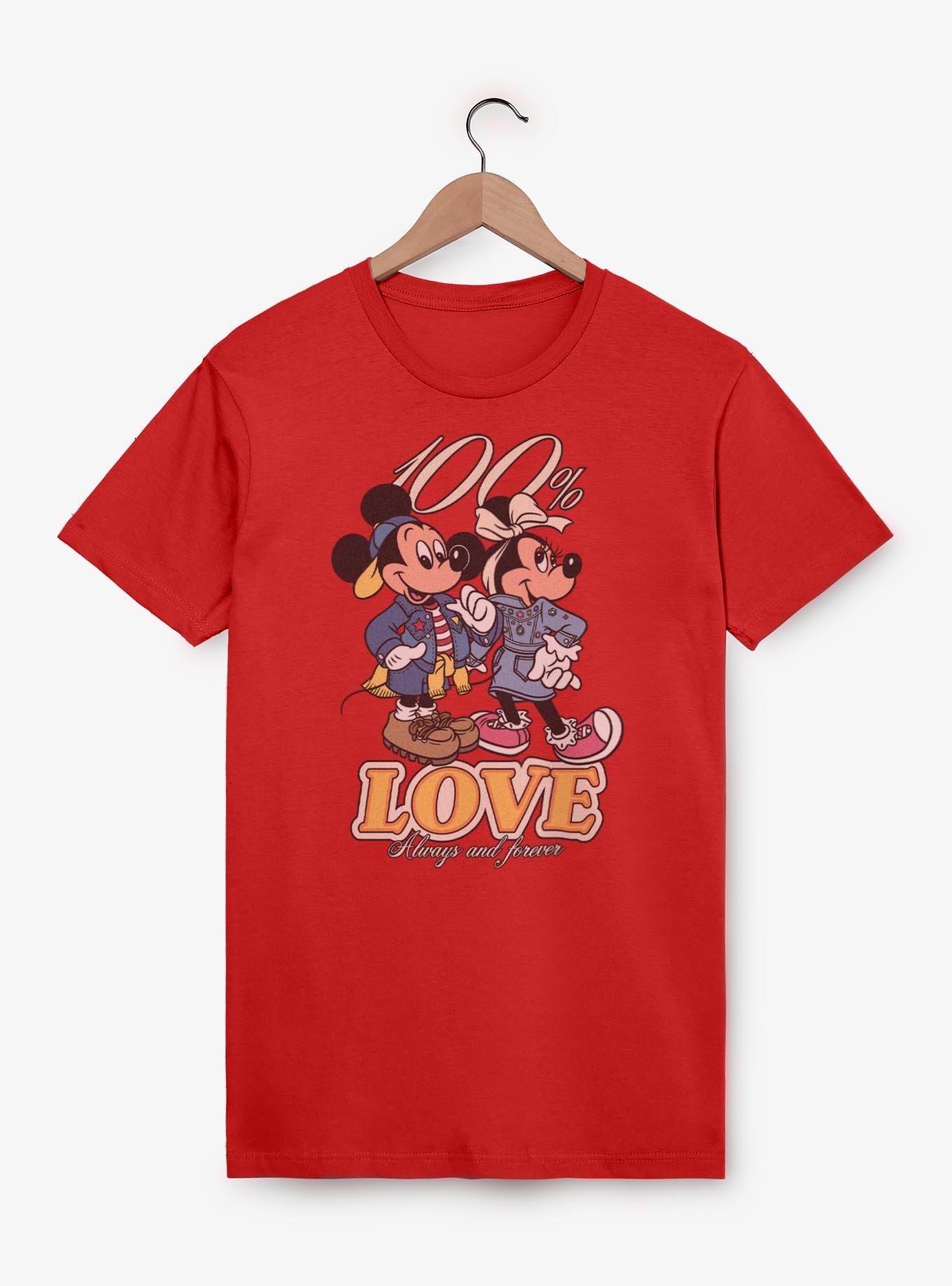 Disney Mickey Mouse Love Always And Forever T-Shirt