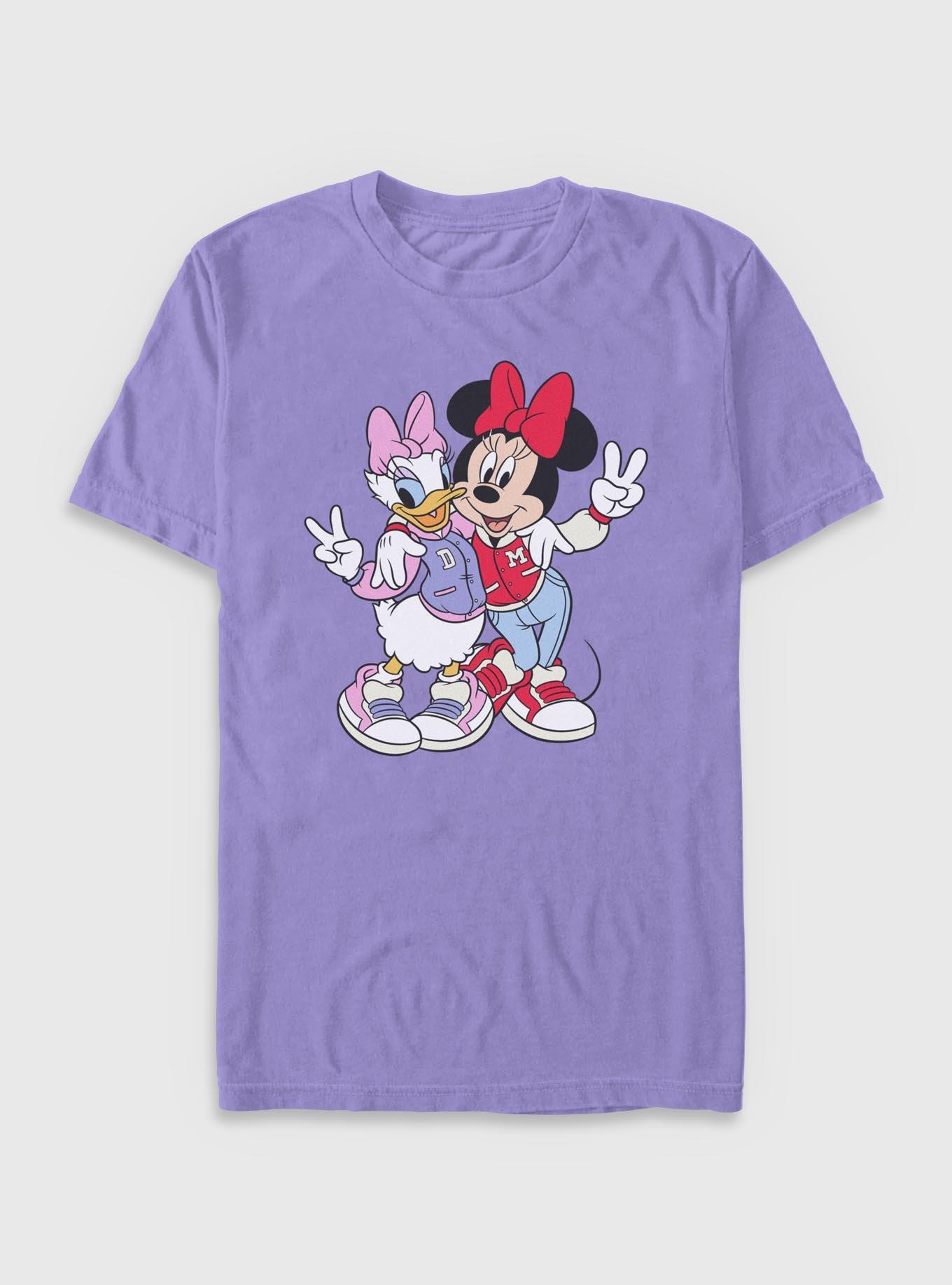 Disney Mickey Mouse Daisy And Minnie Peace Garment Dye T-Shirt, , hi-res