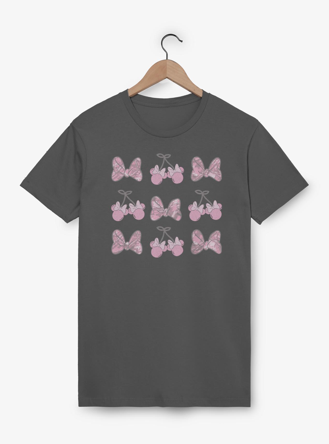 Disney Minnie Mouse Bow Camo T-Shirt, , hi-res