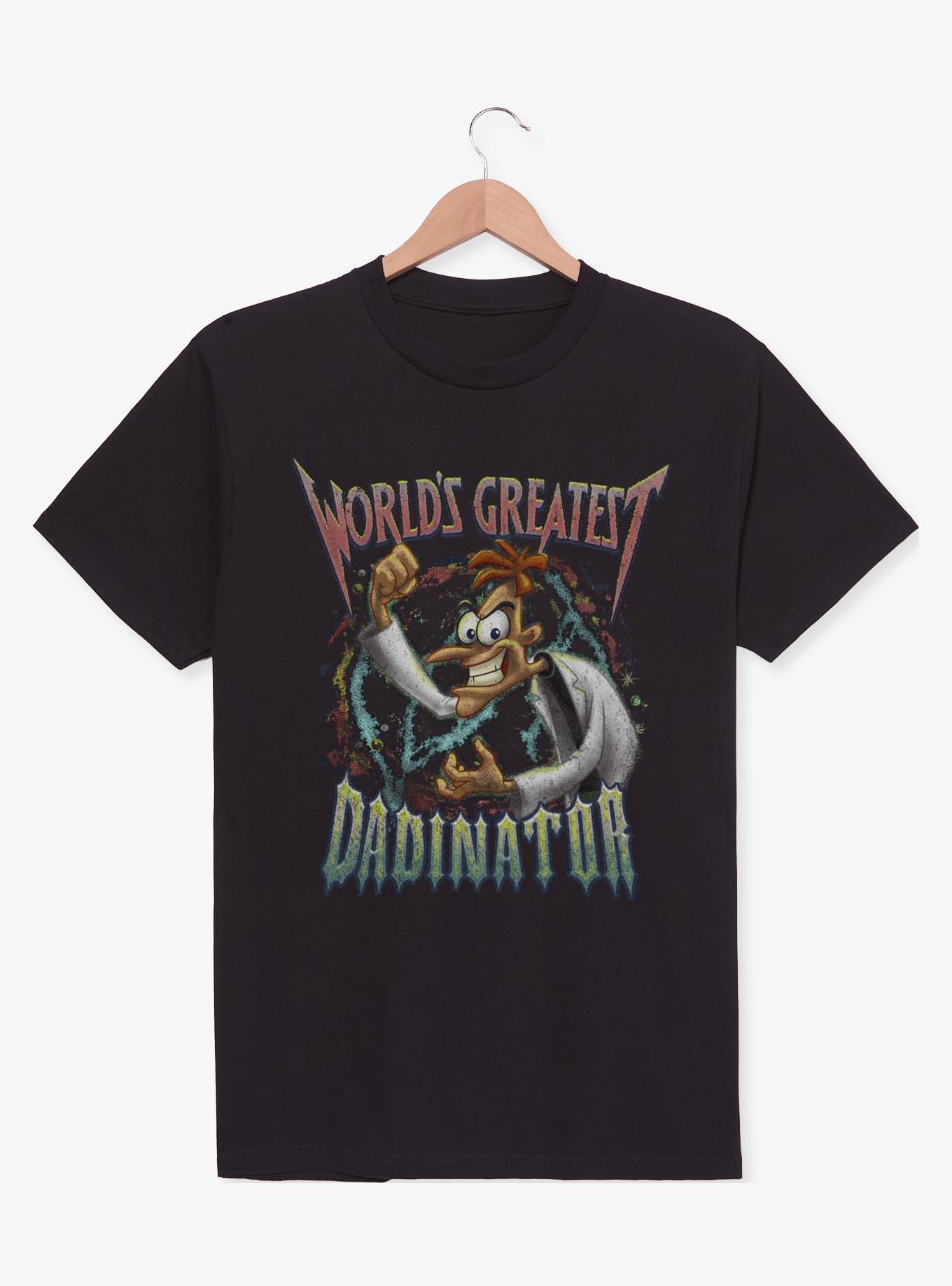 Disney Phineas and Ferb Rocking Dadinator T-Shirt