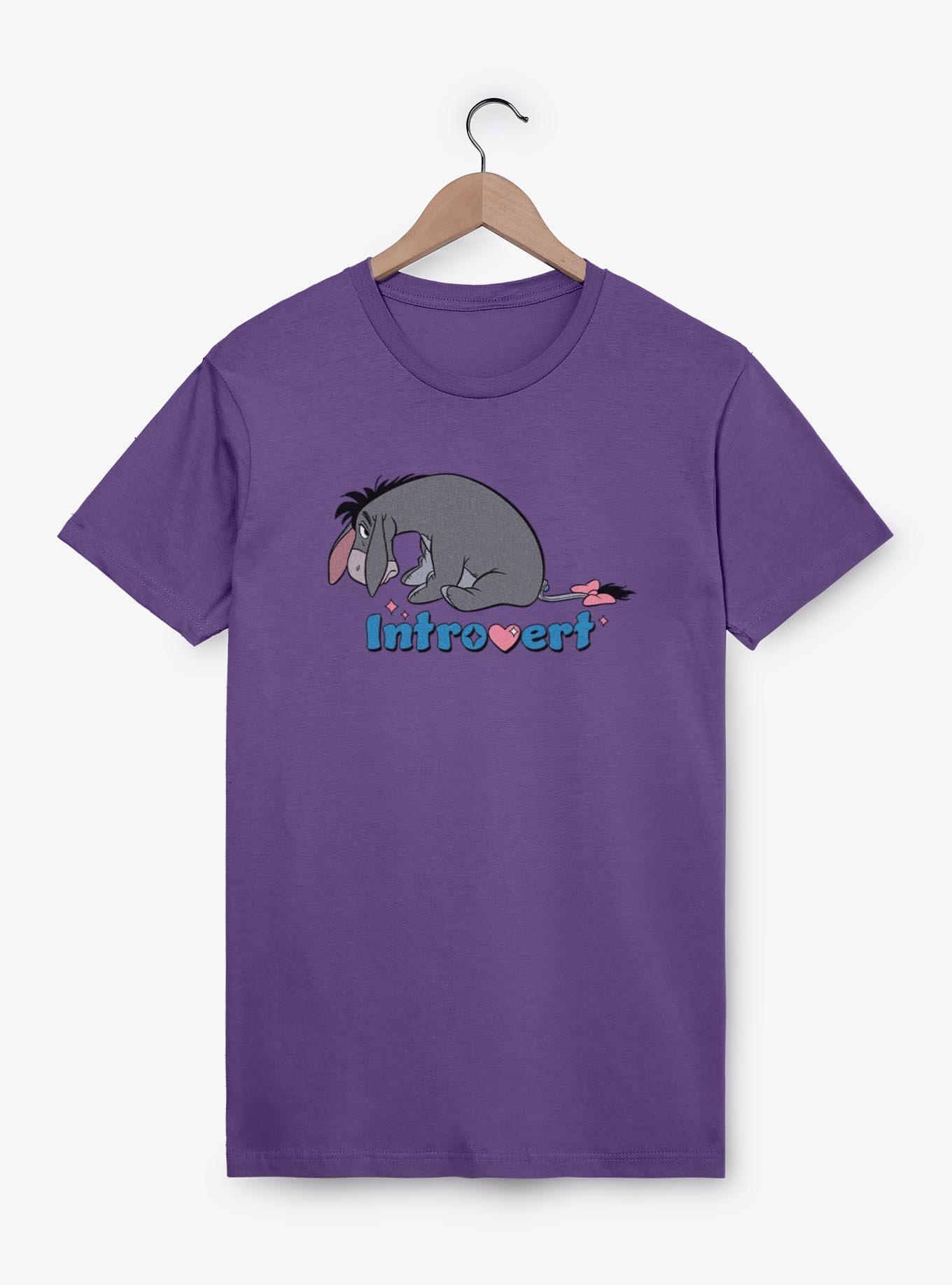 Disney Winnie The Pooh Introvert Eeyore T-Shirt, , hi-res