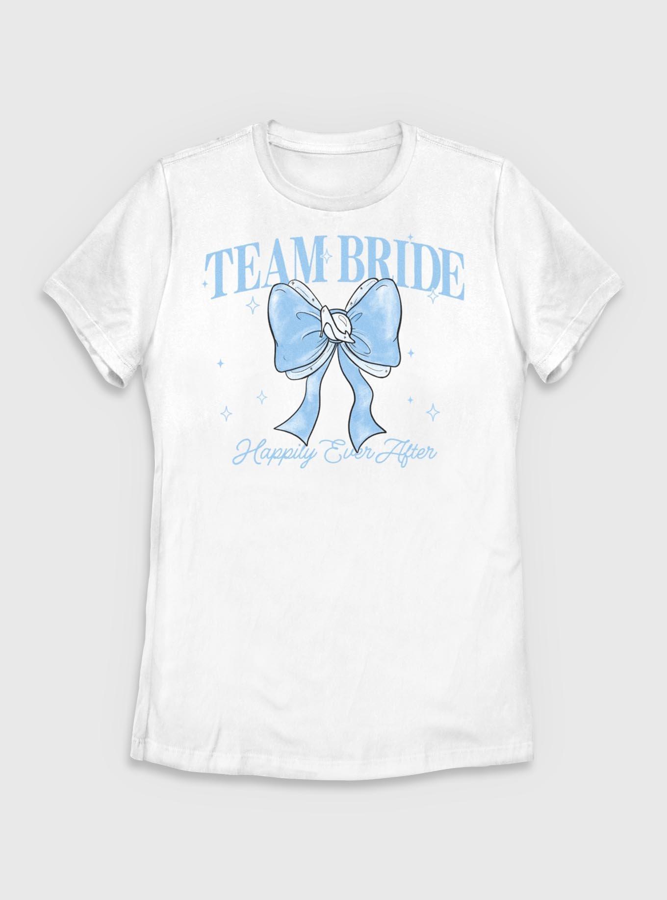 Disney Cinderella Team Bride Bow Womens T-Shirt, , hi-res