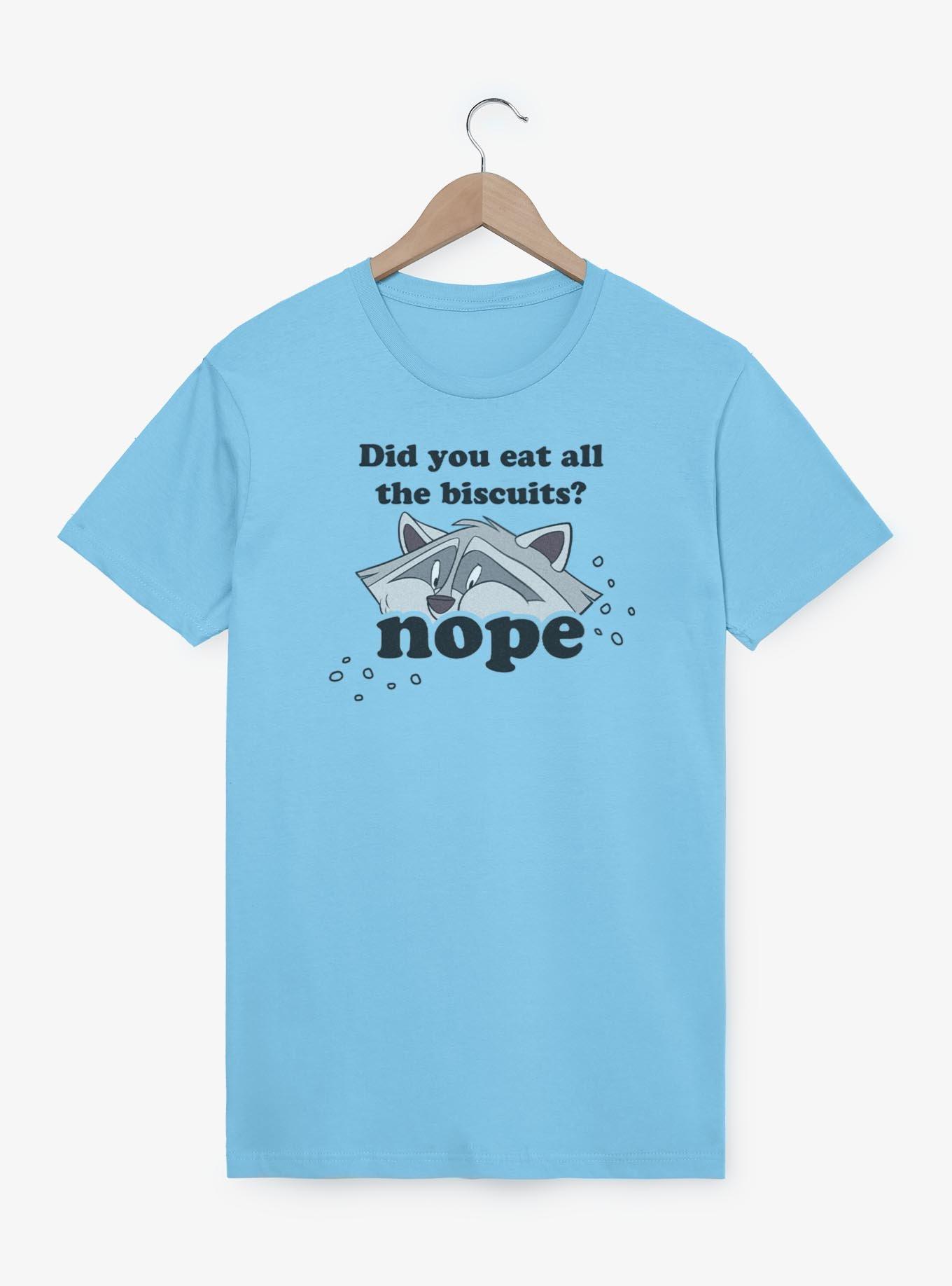 Disney Pocahontas Meeko Biscuits Nope T-Shirt, , hi-res