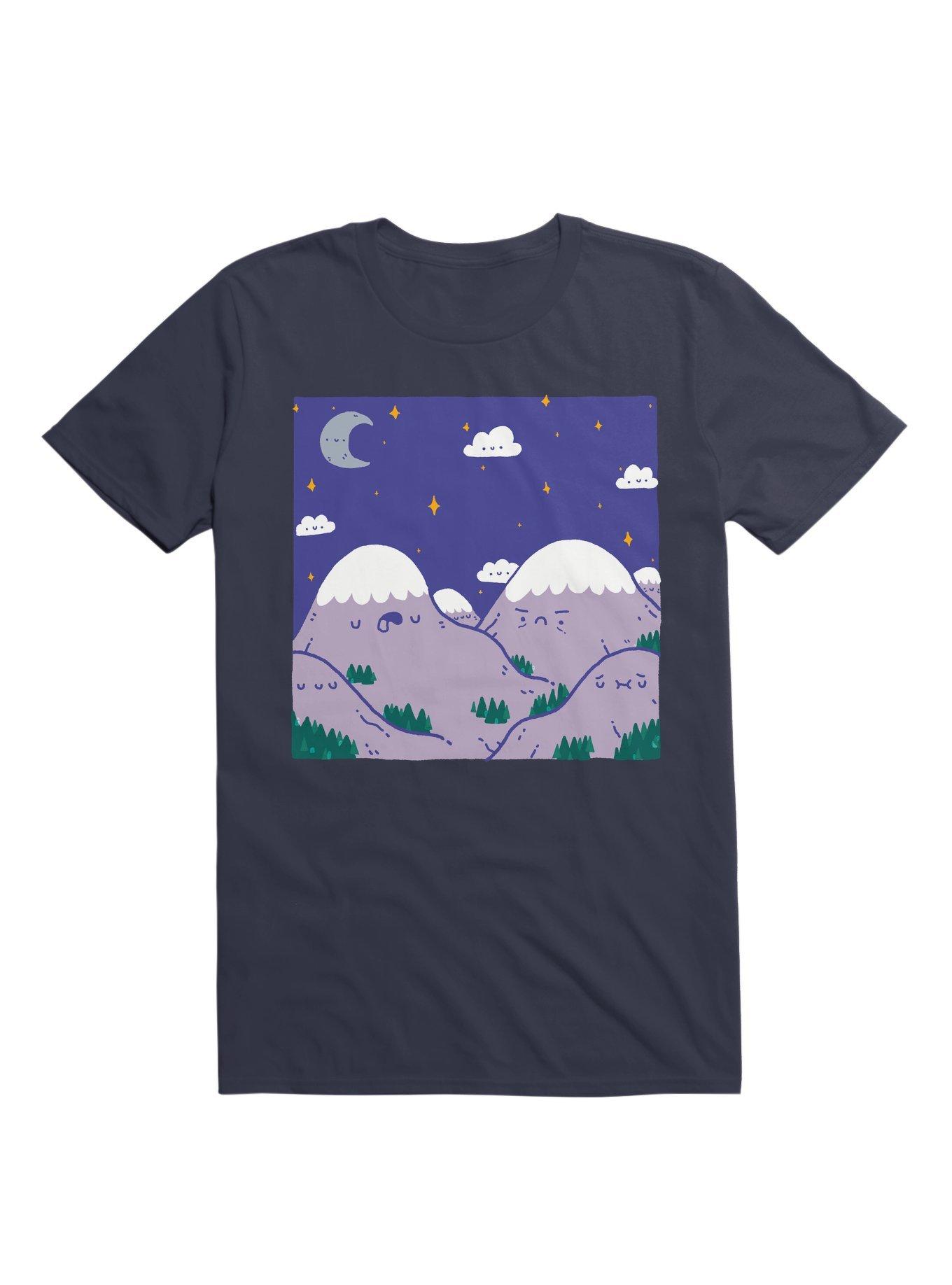 Nighttime Happy Landscape T-Shirt, , hi-res
