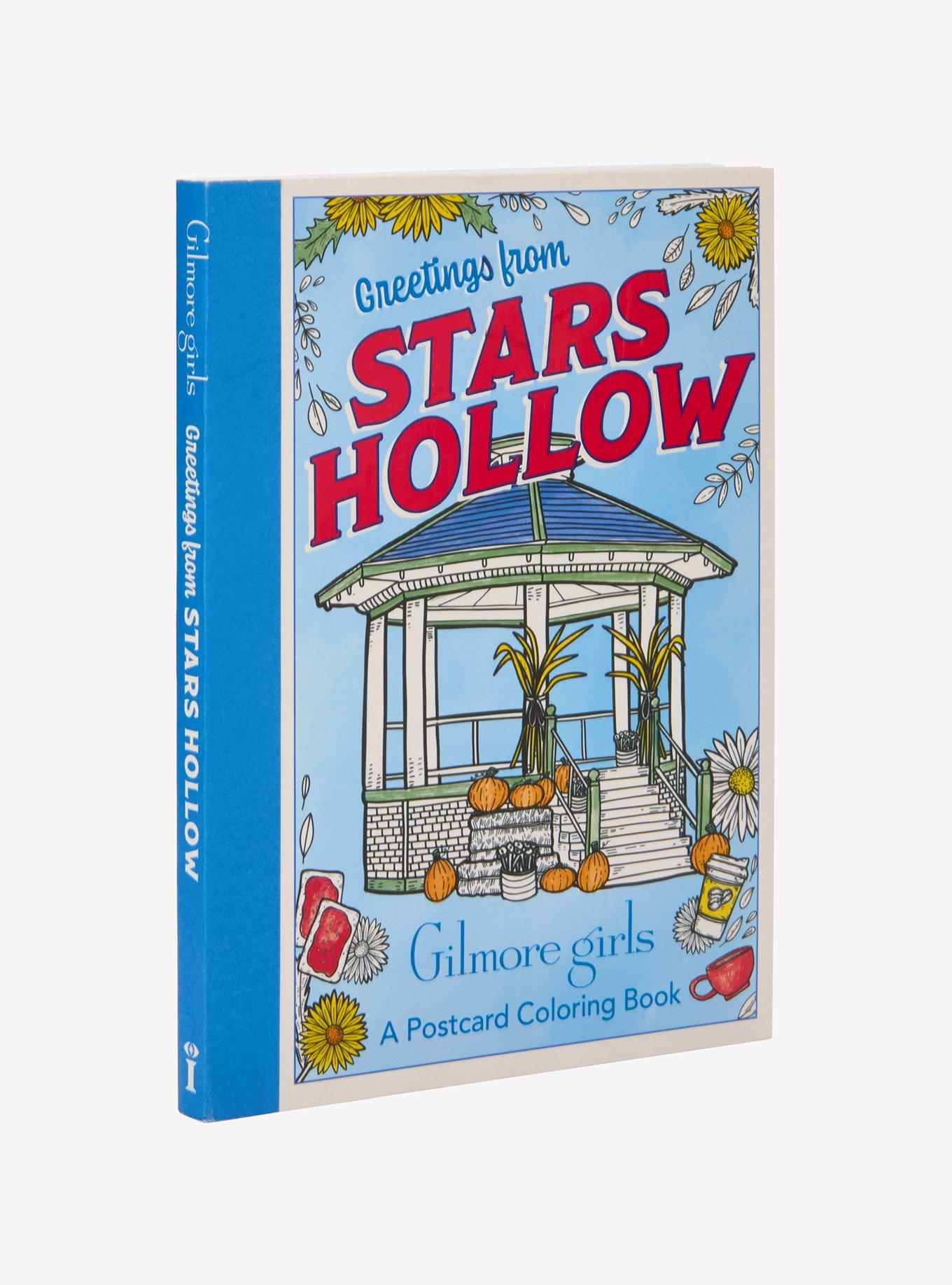 Gilmore Girls Greetings From Stars Hollow Postcard Coloring Book, , hi-res