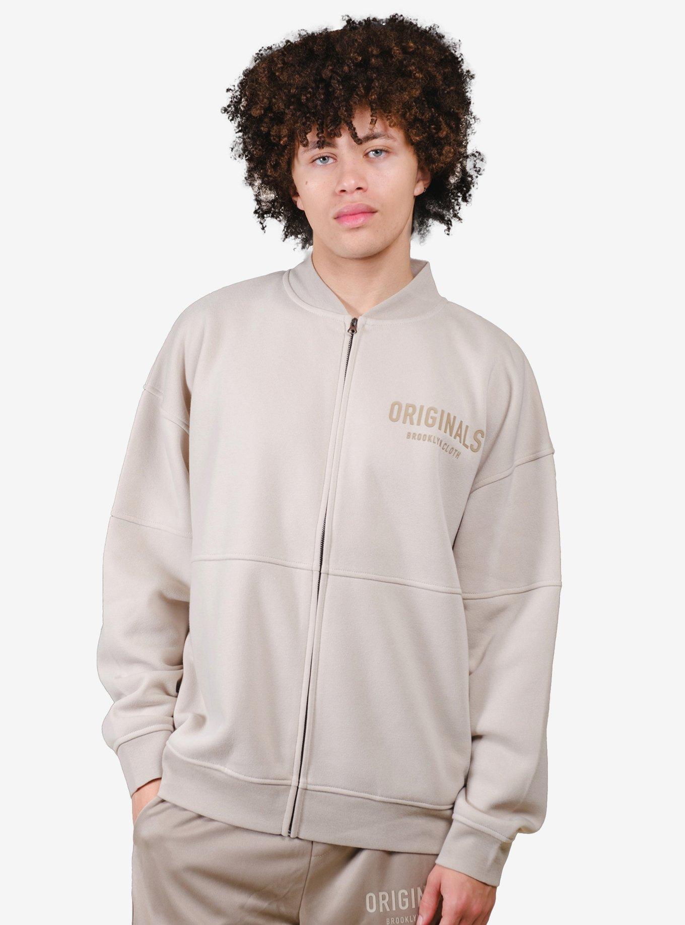 Originals Fleece Bomber White, , hi-res