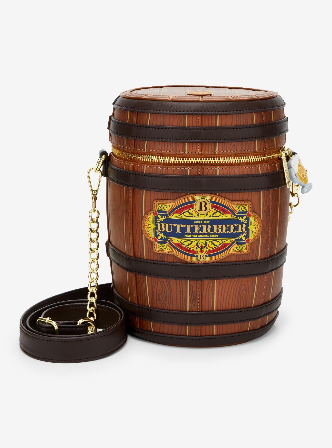 Loungefly Harry Potter Butterbeer Barrel Crossbody Bag, , hi-res