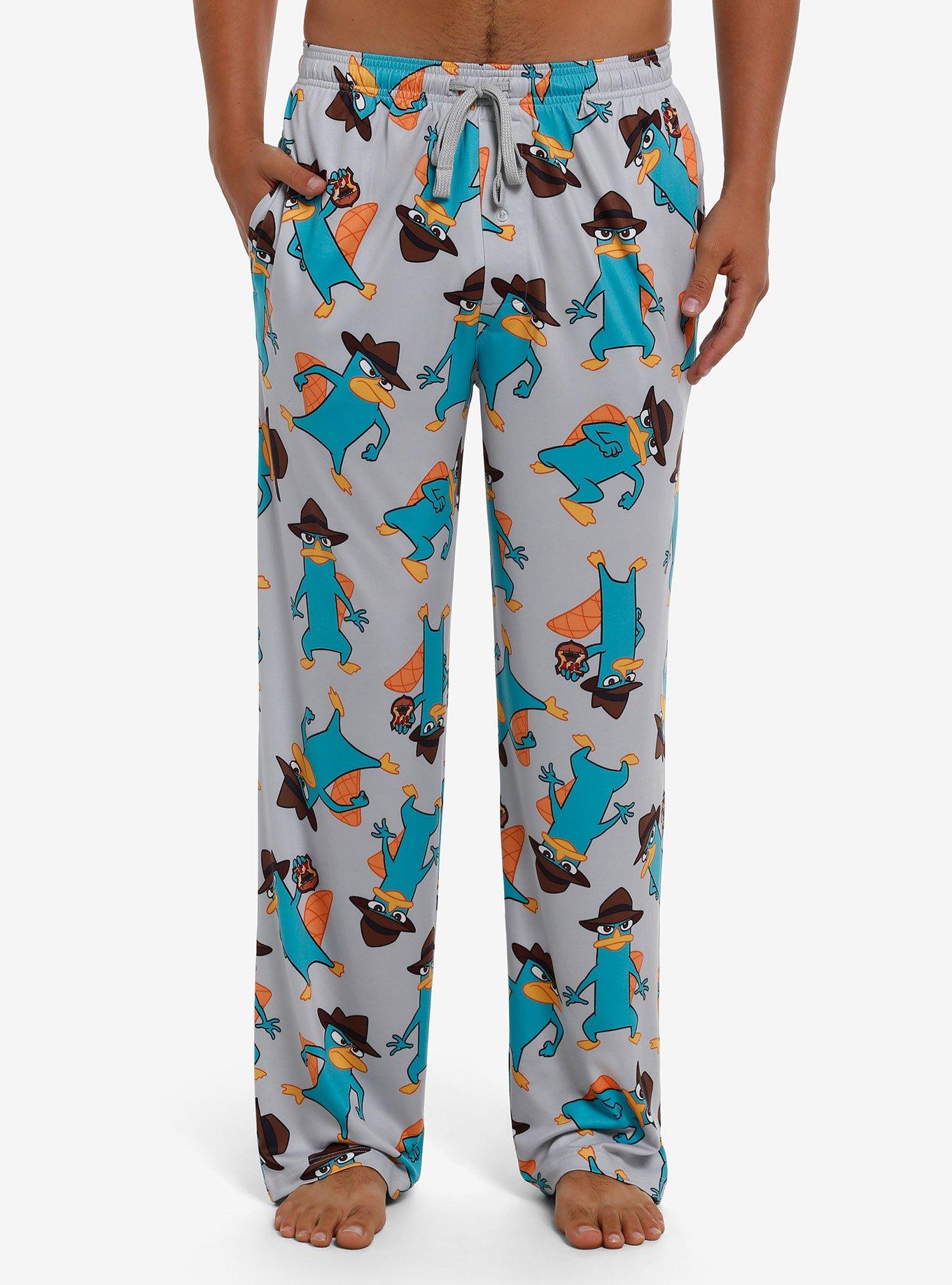Phineas And Ferb Perry The Platypus Pajama Pants, , hi-res