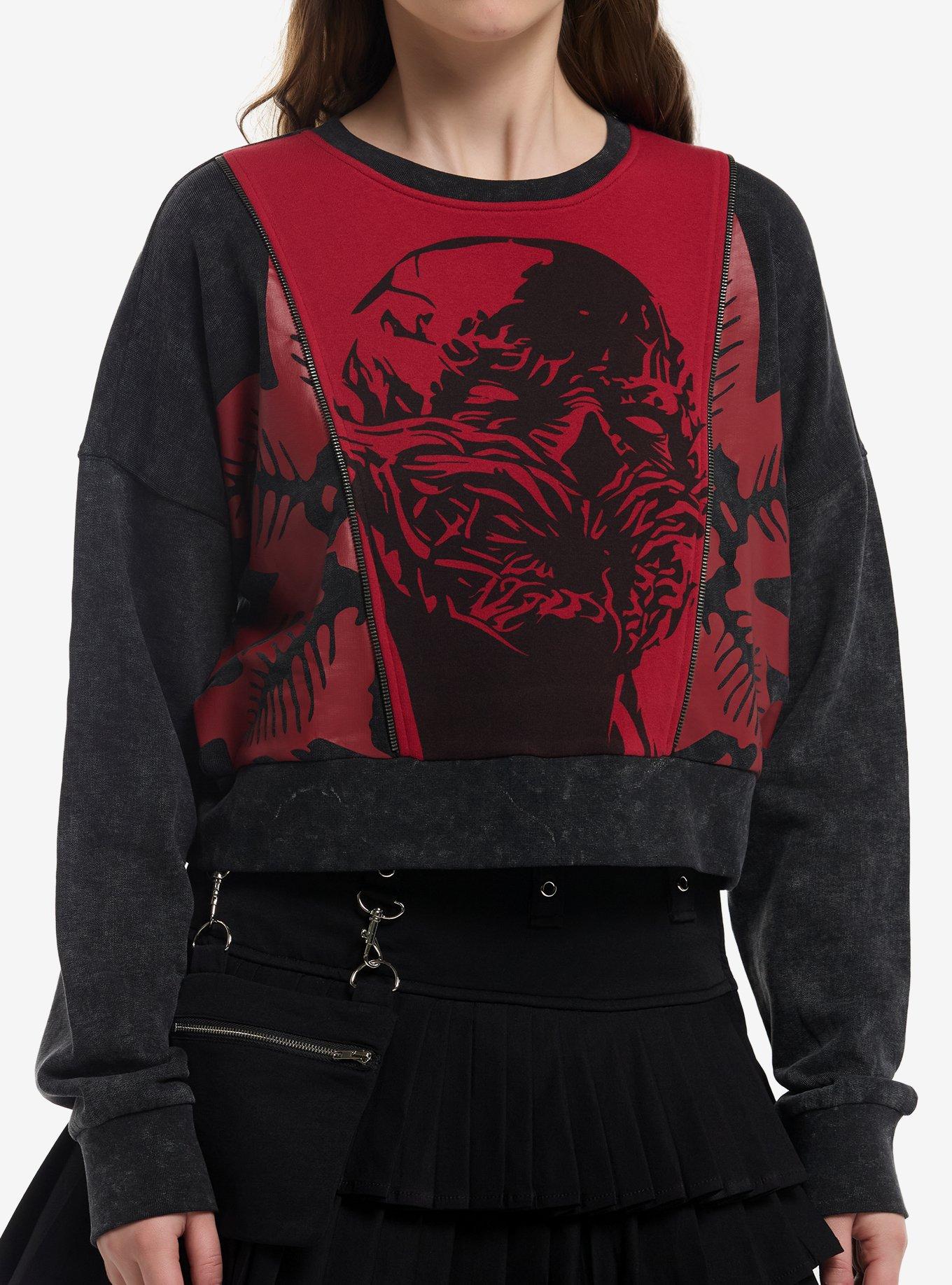 Stranger Things Vecna Zipper Split Sweatshirt, , hi-res