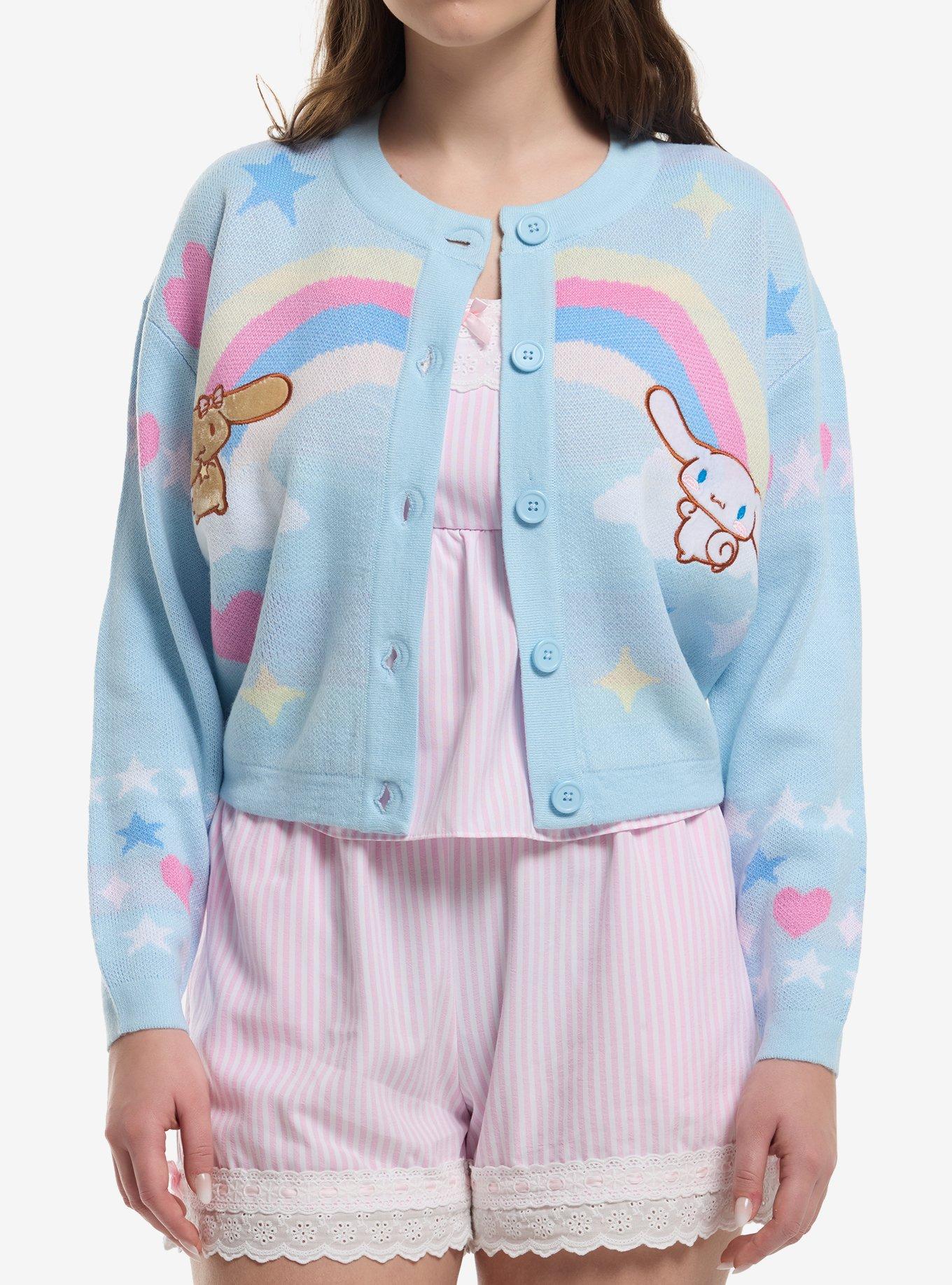Cinnamoroll & Mocha Pastel Cardigan, , hi-res