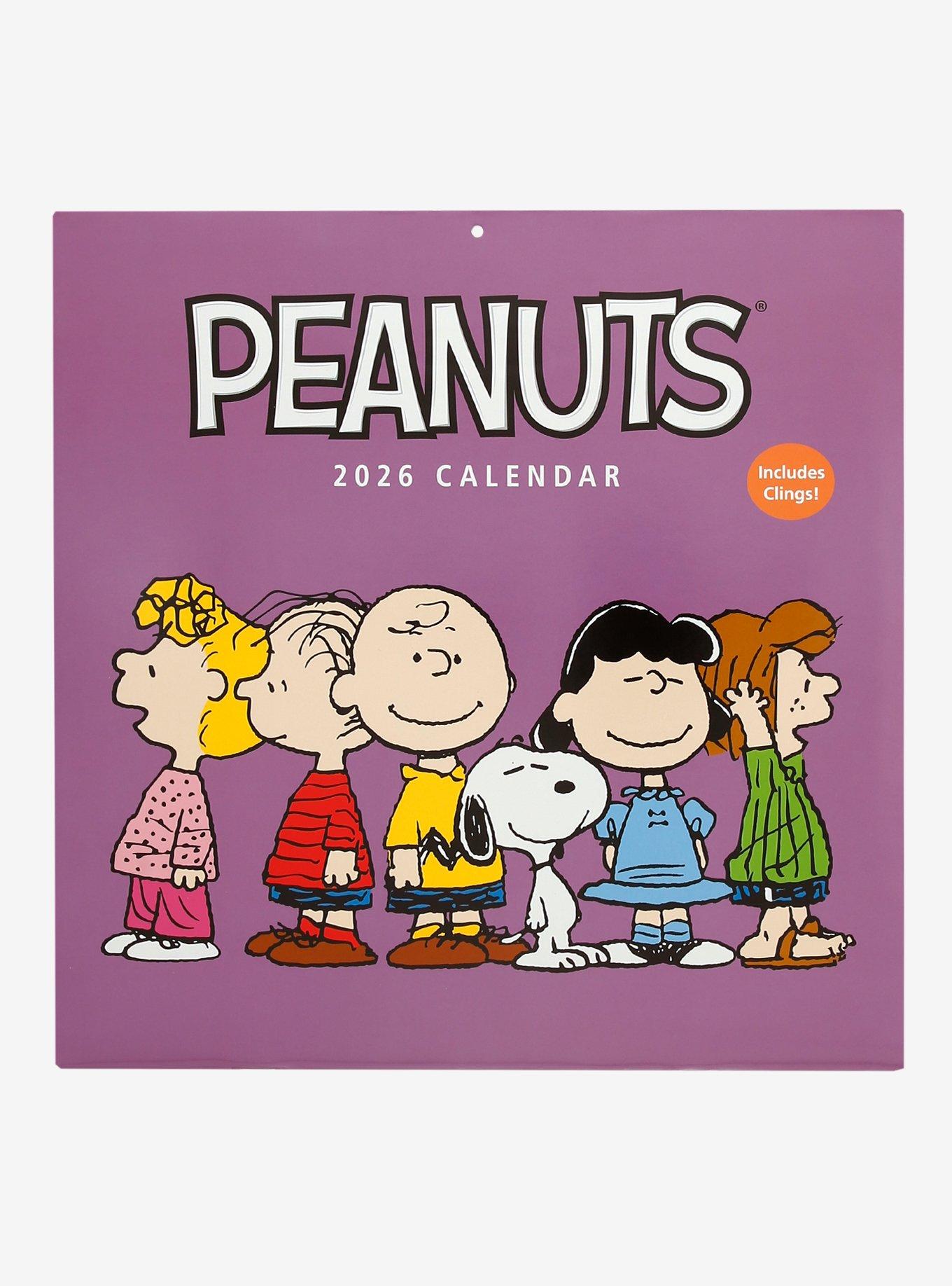 Peanuts September 2025 - December 2026 Calendar, , hi-res
