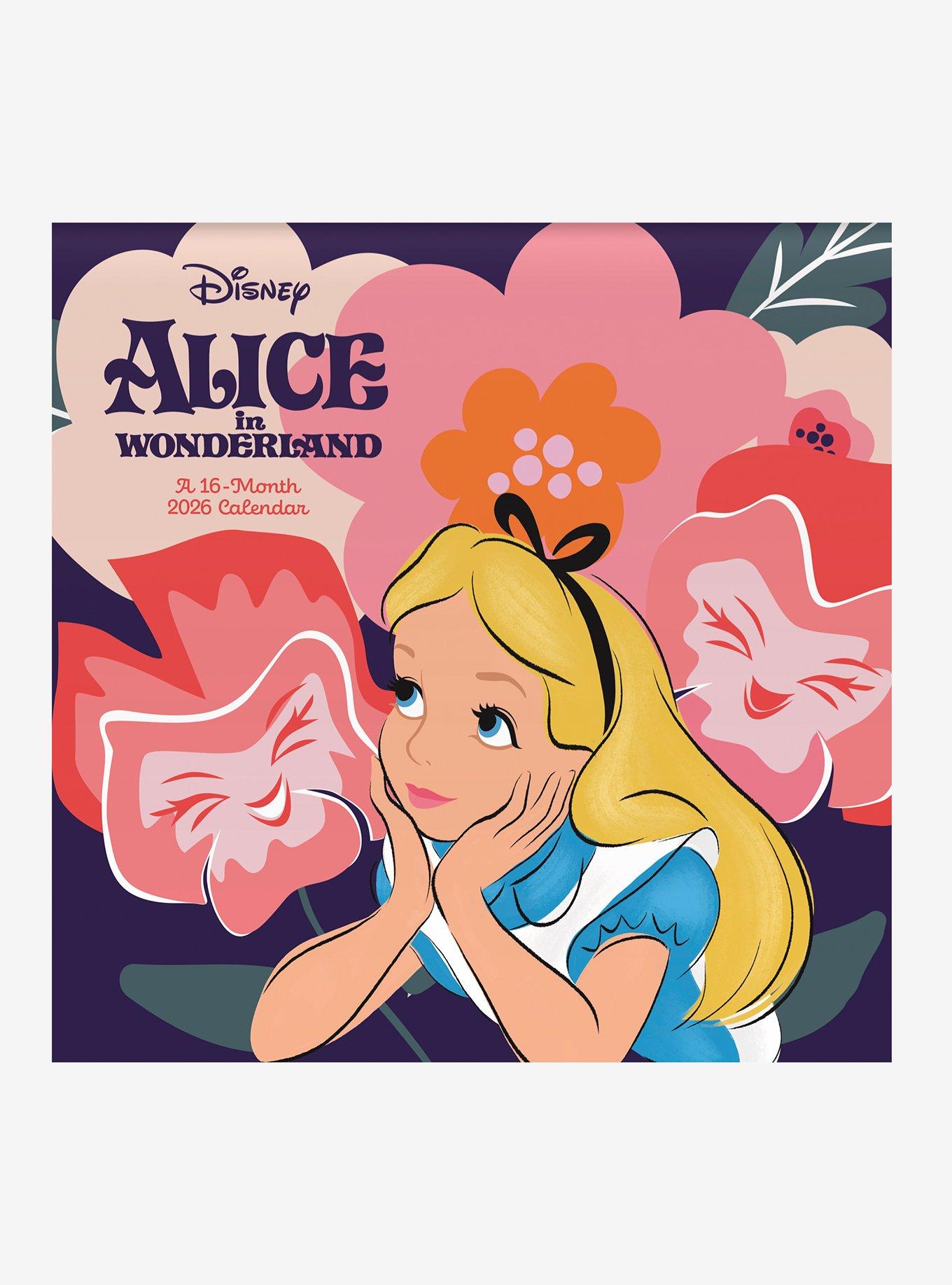Disney Alice In Wonderland 2026 Wall Calendar, , hi-res