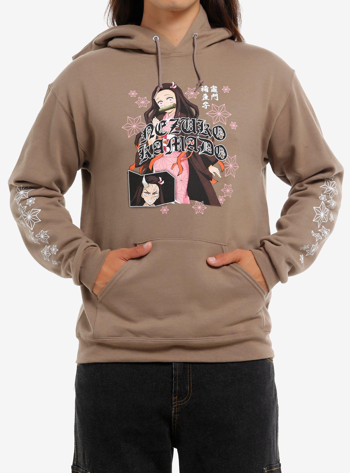 Demon Slayer: Kimetsu No Yaiba Nezuko Flower Hoodie, , hi-res