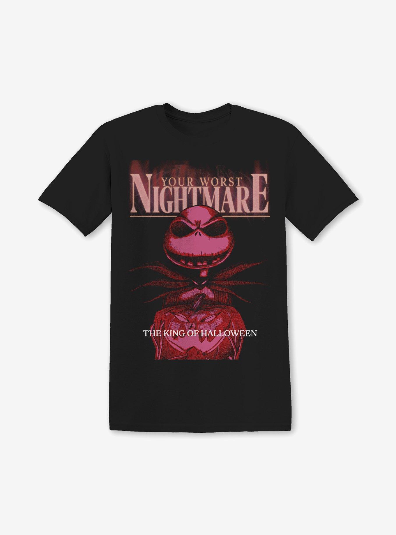 The Nightmare Before Christmas Jack Worst Nightmare T-Shirt, , hi-res