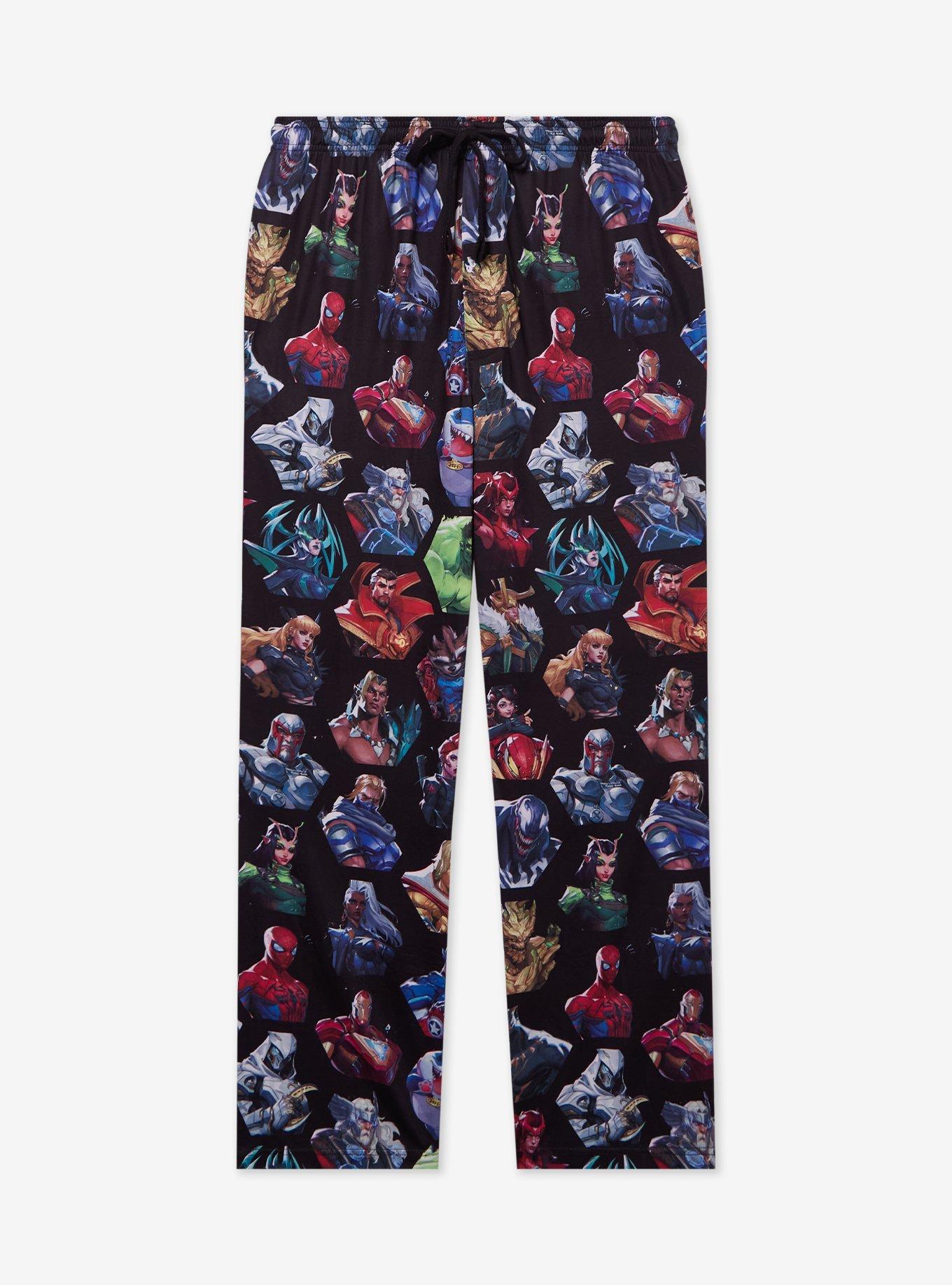 Marvel Rivals Characters Allover Print Sleep Pants, , hi-res