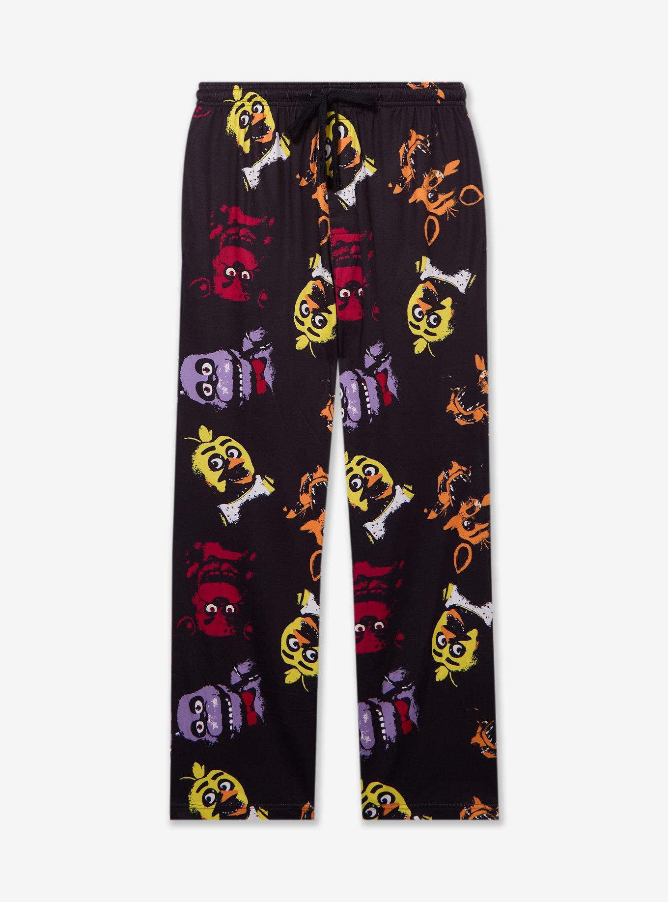 Five Nights at Freddy's Characters Allover Print Sleep Pants - BoxLunch Exclusive, , hi-res