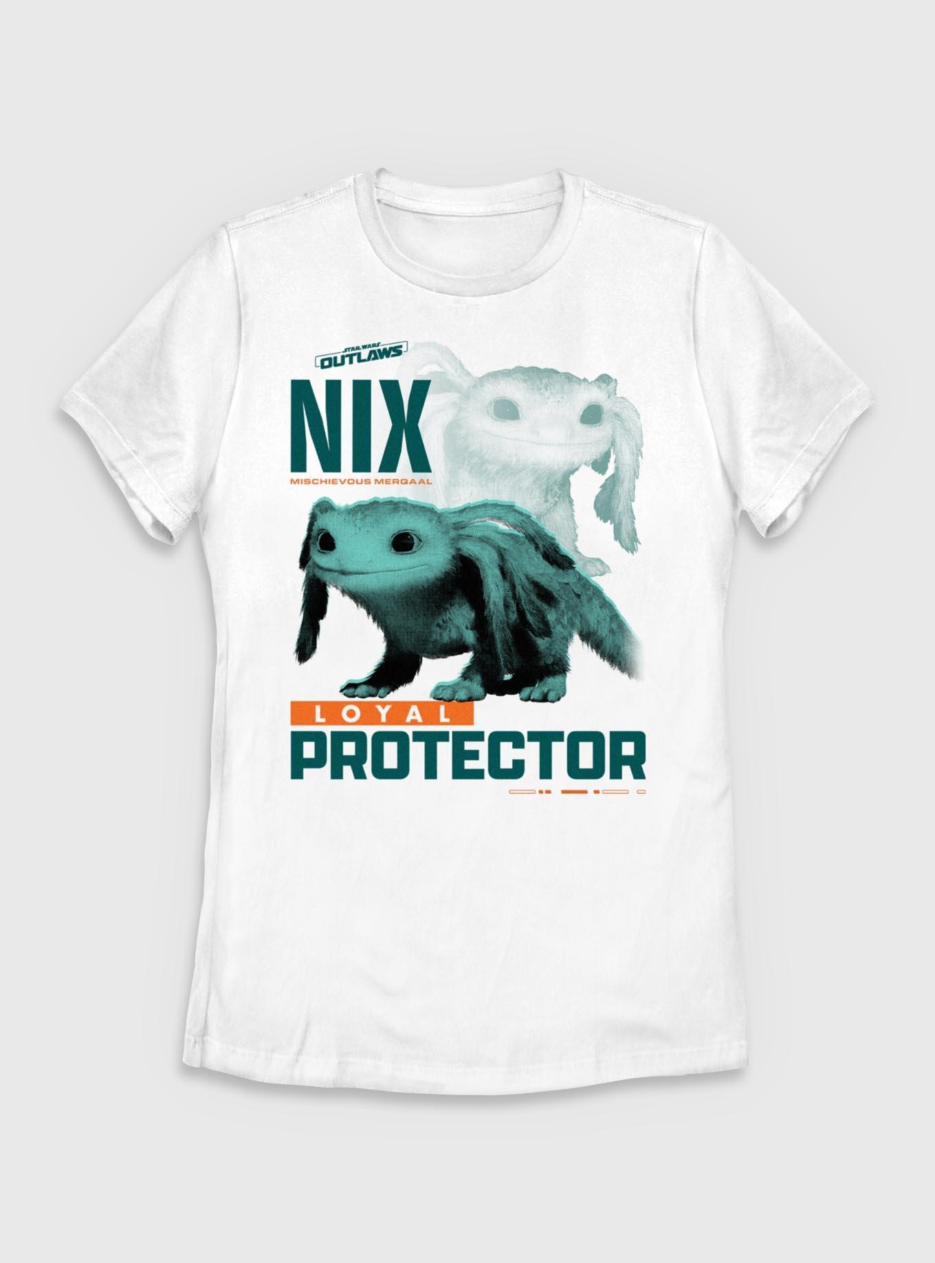 Star Wars: Outlaws Nix Loyal Protector Womens T-Shirt