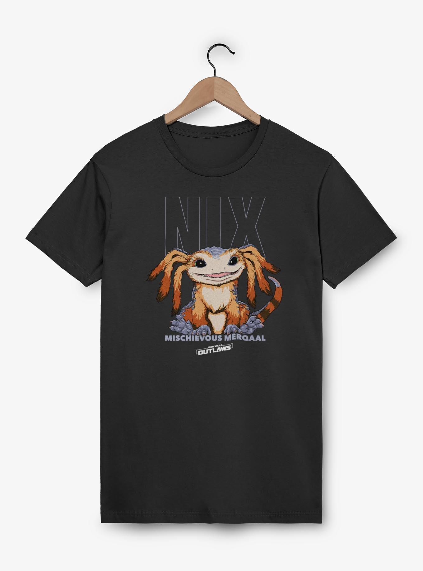 Star Wars: Outlaws Simply Nix T-Shirt, BLACK, hi-res