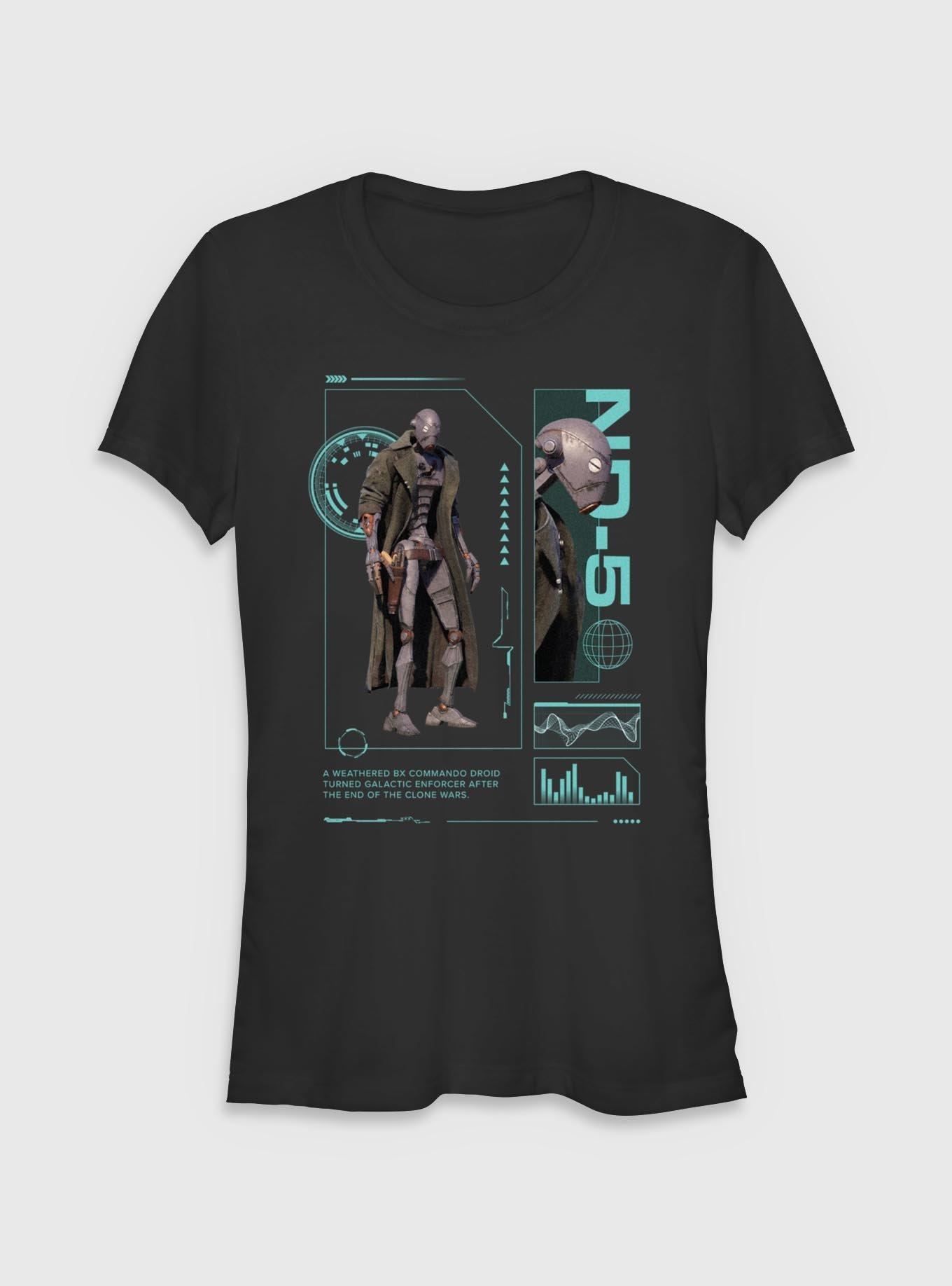 Star Wars: Outlaws Commando Droid Girls T-Shirt, BLACK, hi-res