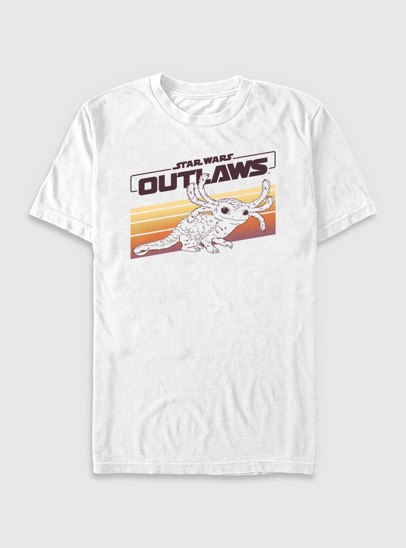 Star Wars: Outlaws Nix Stripes T-Shirt, WHITE, hi-res
