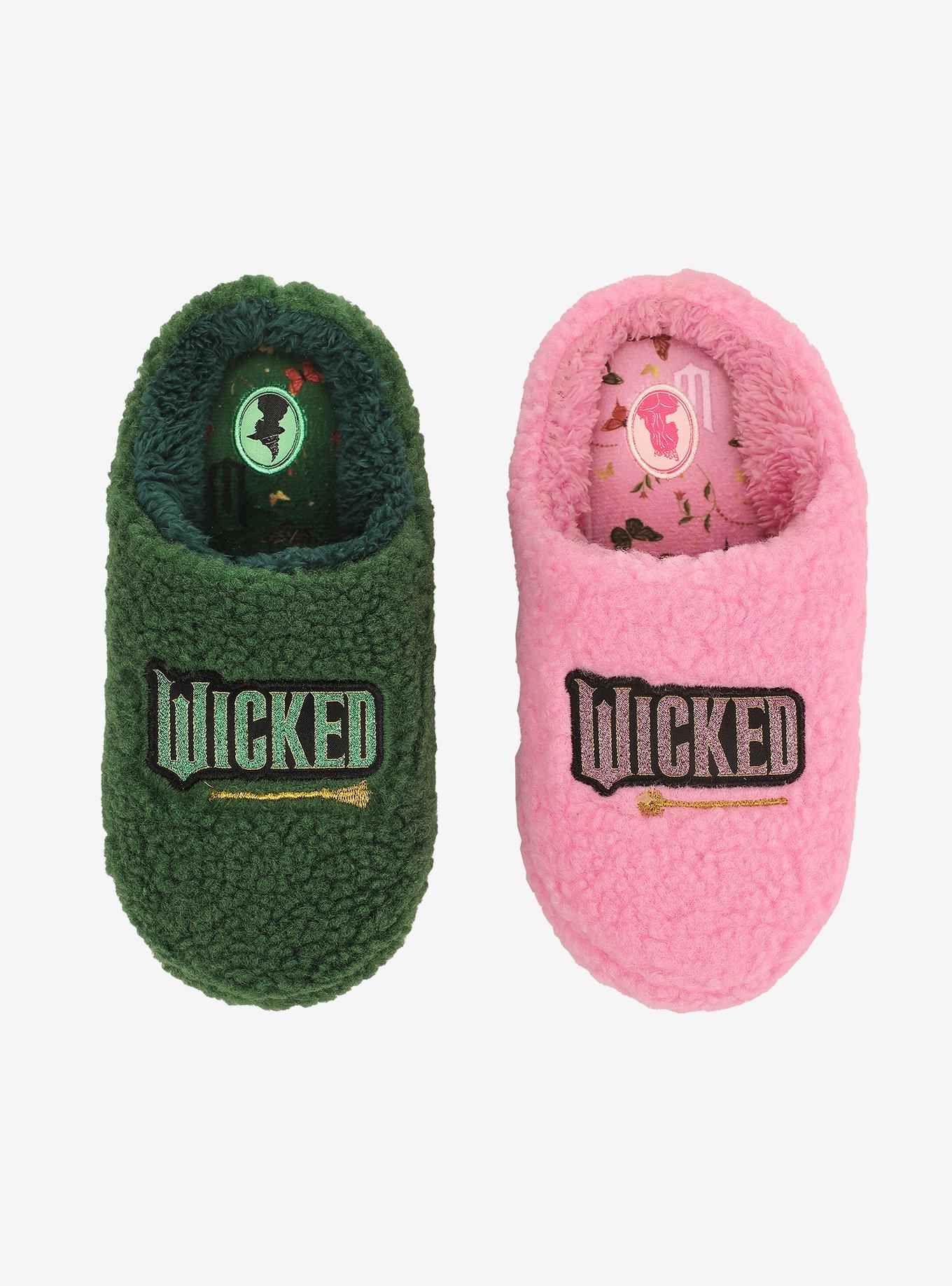 Wicked Glinda & Elphaba Mismatch Slippers, , hi-res