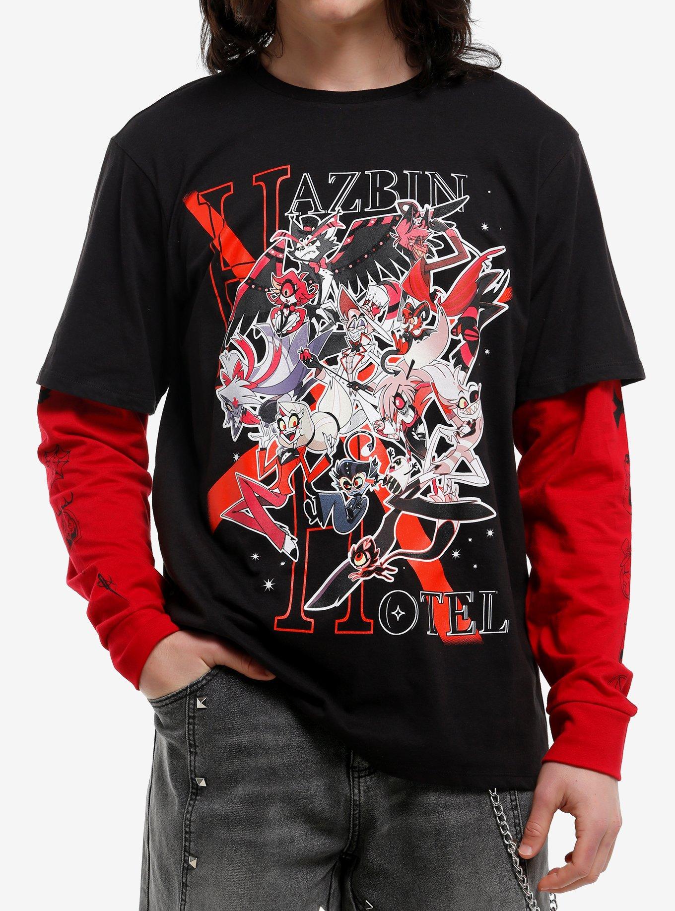 Hazbin Hotel Group Icons Twofer Long-Sleeve T-Shirt, , hi-res