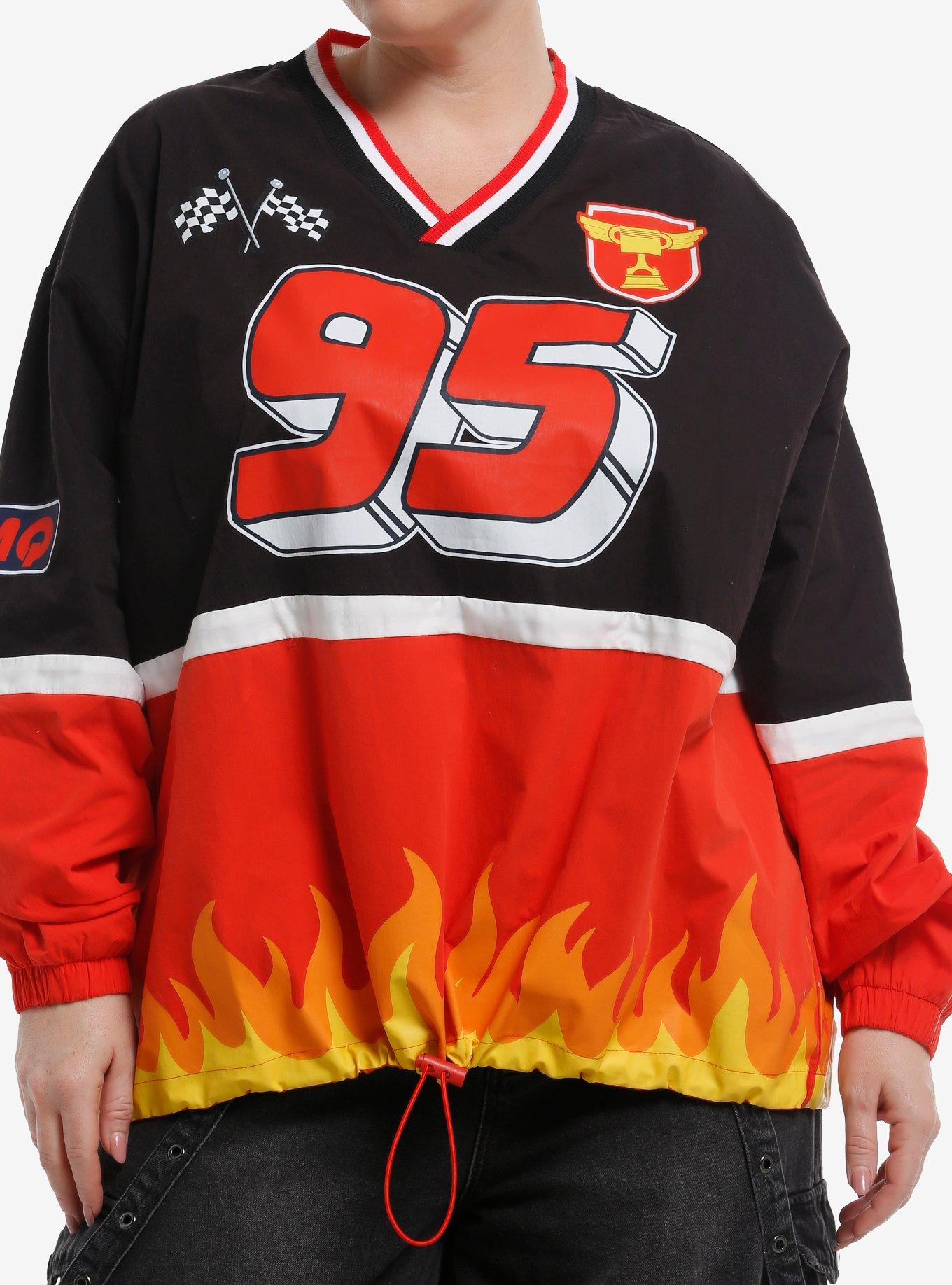 Her Universe Disney Pixar Cars Lightning McQueen Windbreaker Plus Size