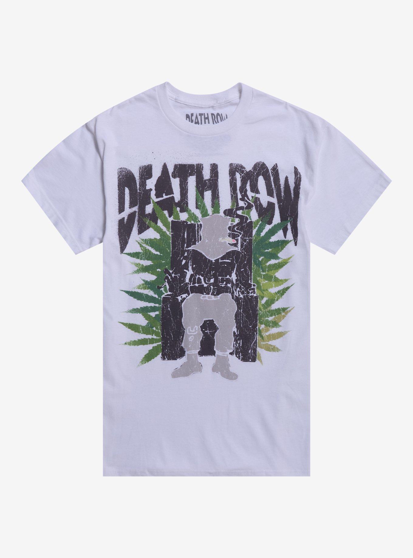 Death Row Records Green Leave Electric Chair T-Shirt