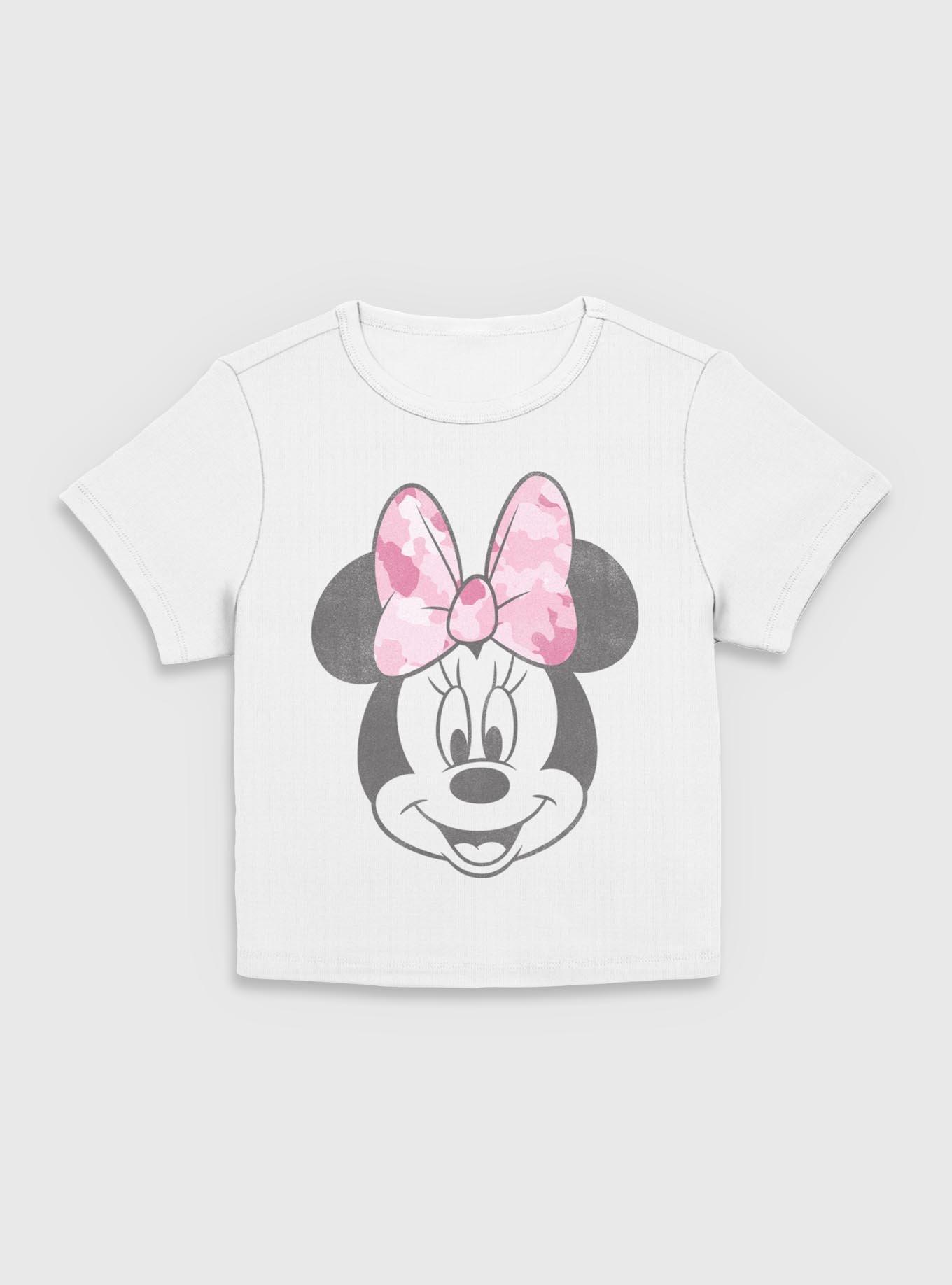 Disney Minnie Mouse Minnie Face Camo Women Baby T-Shirt, , hi-res
