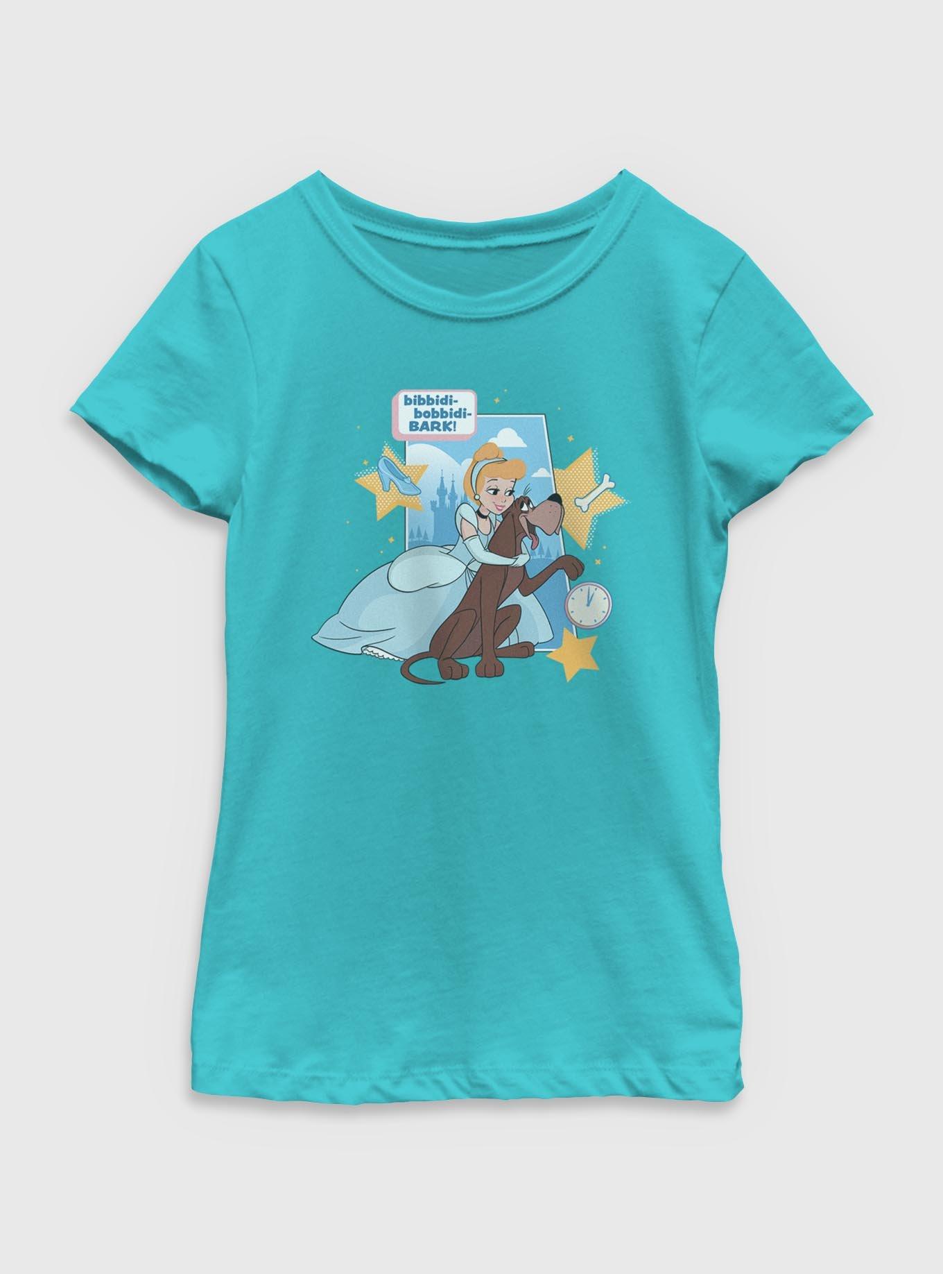 Disney Cinderella Bibbidi Bobbidi Bark Youth Girls T-Shirt, , hi-res