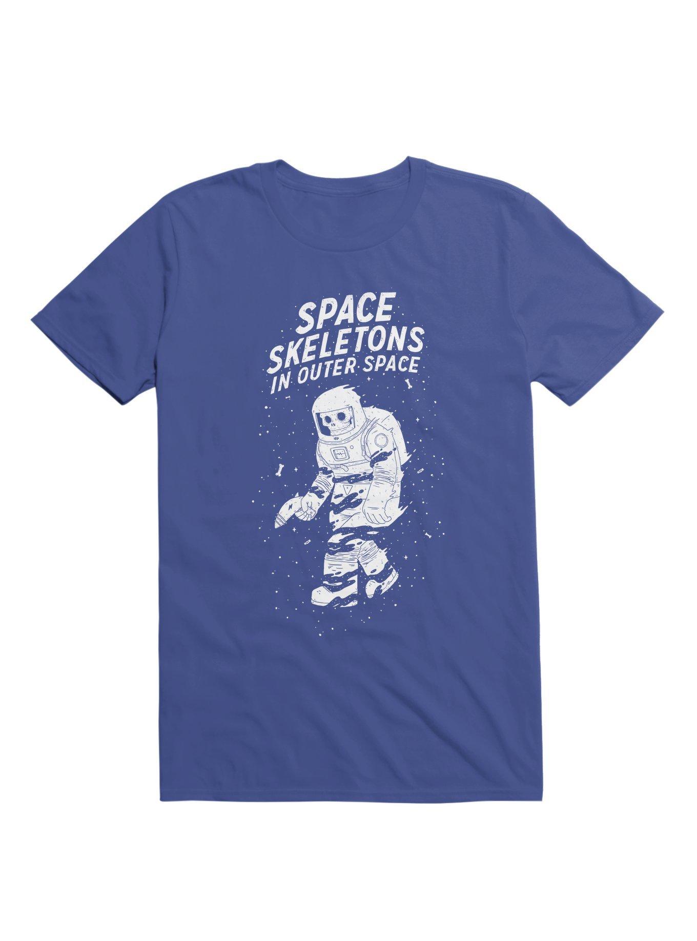 Space Skeletons In Outer Space T-Shirt, , hi-res